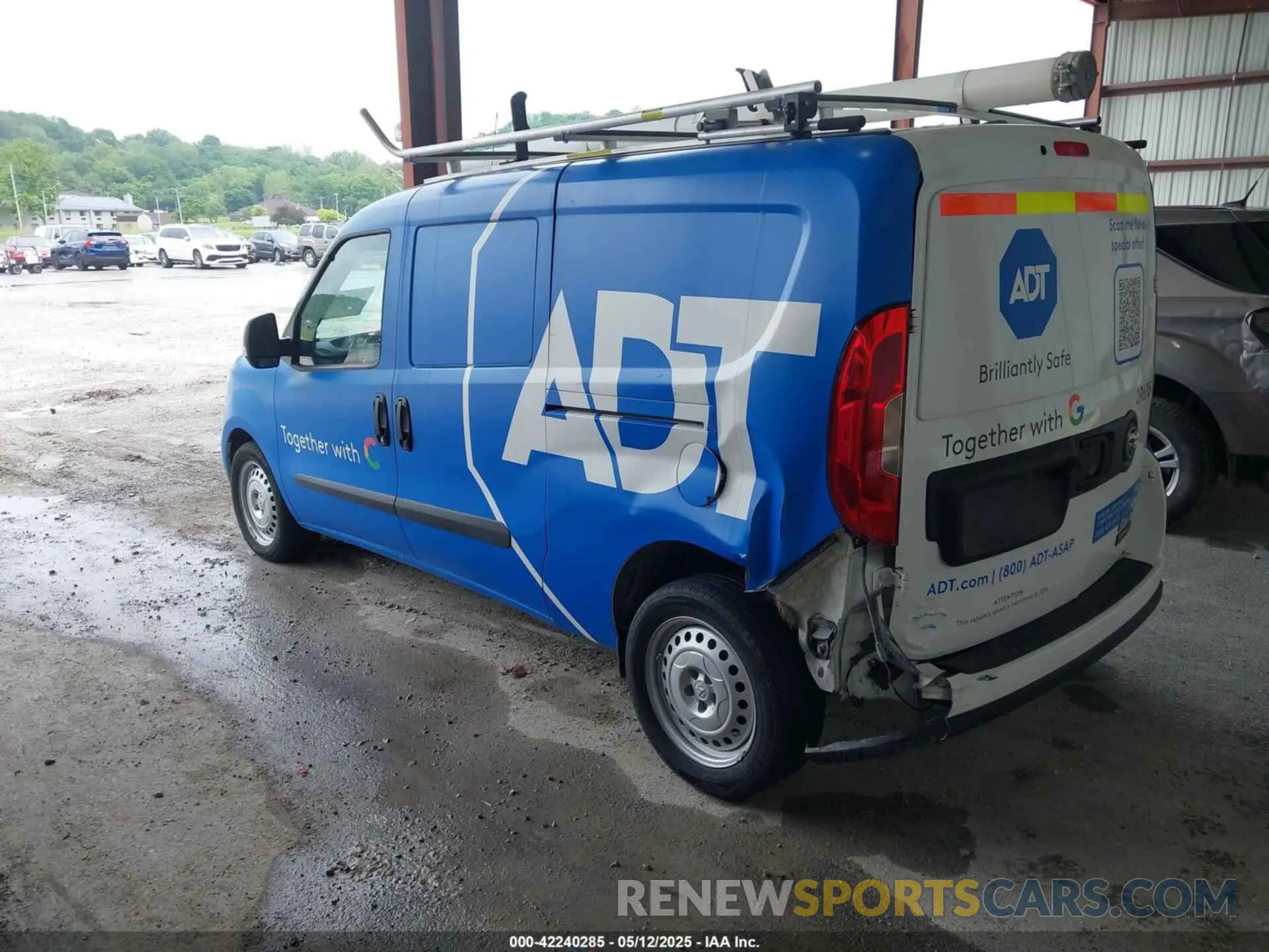 3 Photograph of a damaged car ZFBHRFAB6N6Y41453 RAM PROMASTER CITY 2022