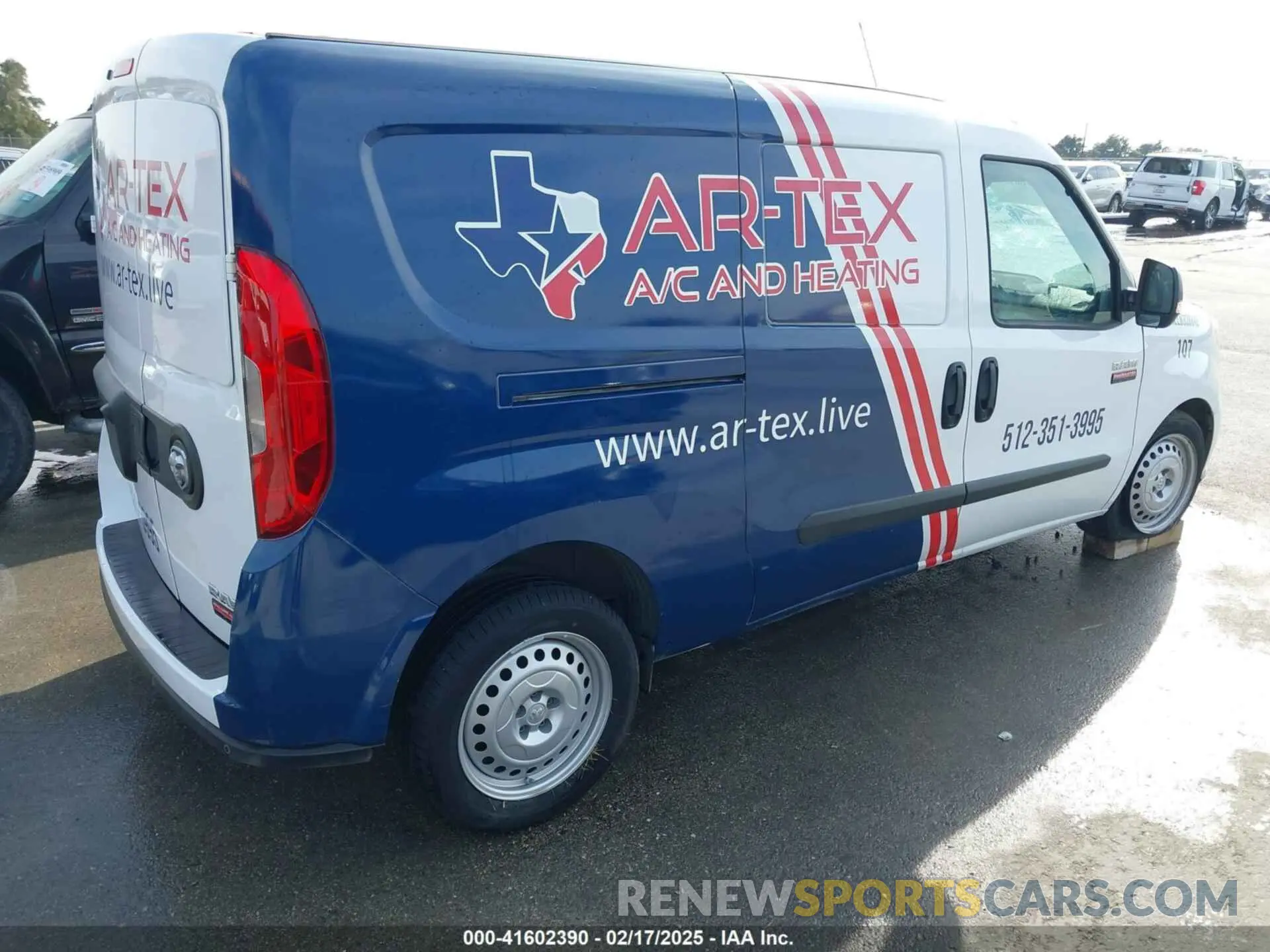 4 Photograph of a damaged car ZFBHRFAB7N6X91288 RAM PROMASTER CITY 2022