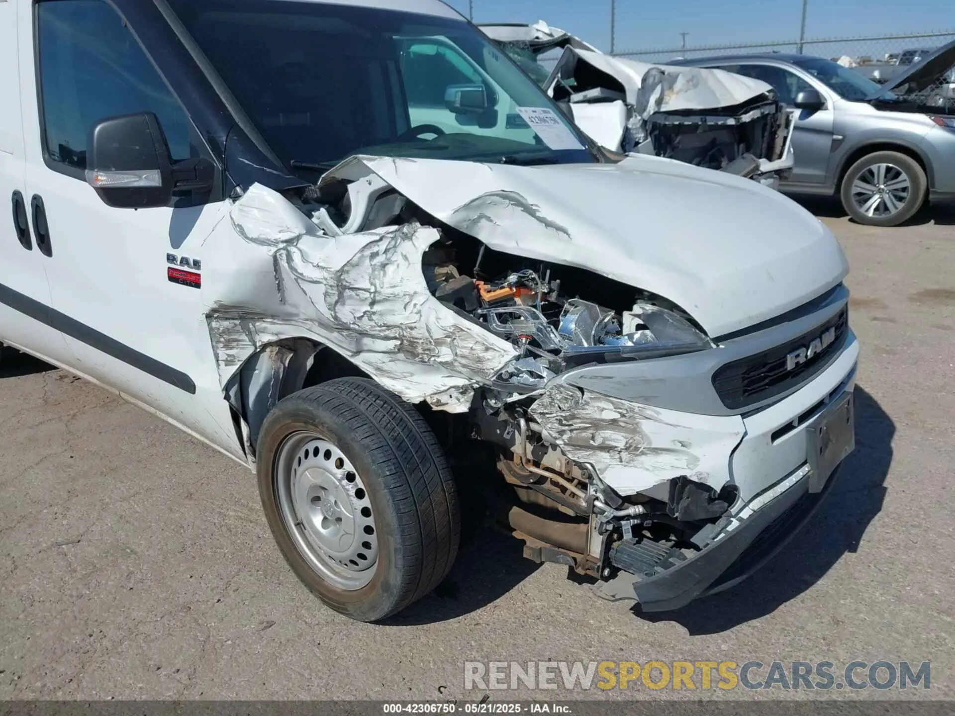 6 Photograph of a damaged car ZFBHRFAB7N6Y29442 RAM PROMASTER CITY 2022