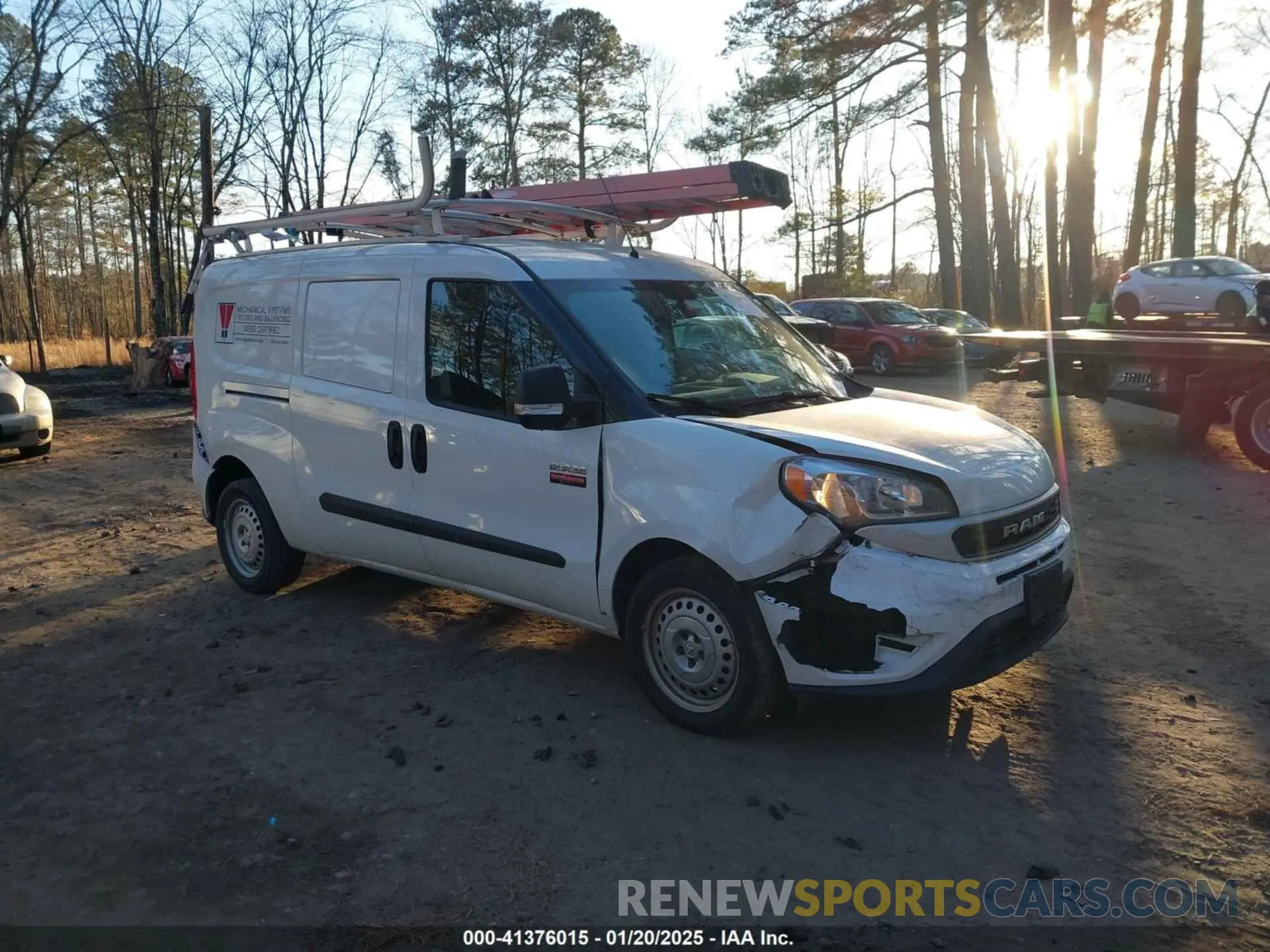 1 Photograph of a damaged car ZFBHRFAB8N6W24485 RAM PROMASTER CITY 2022