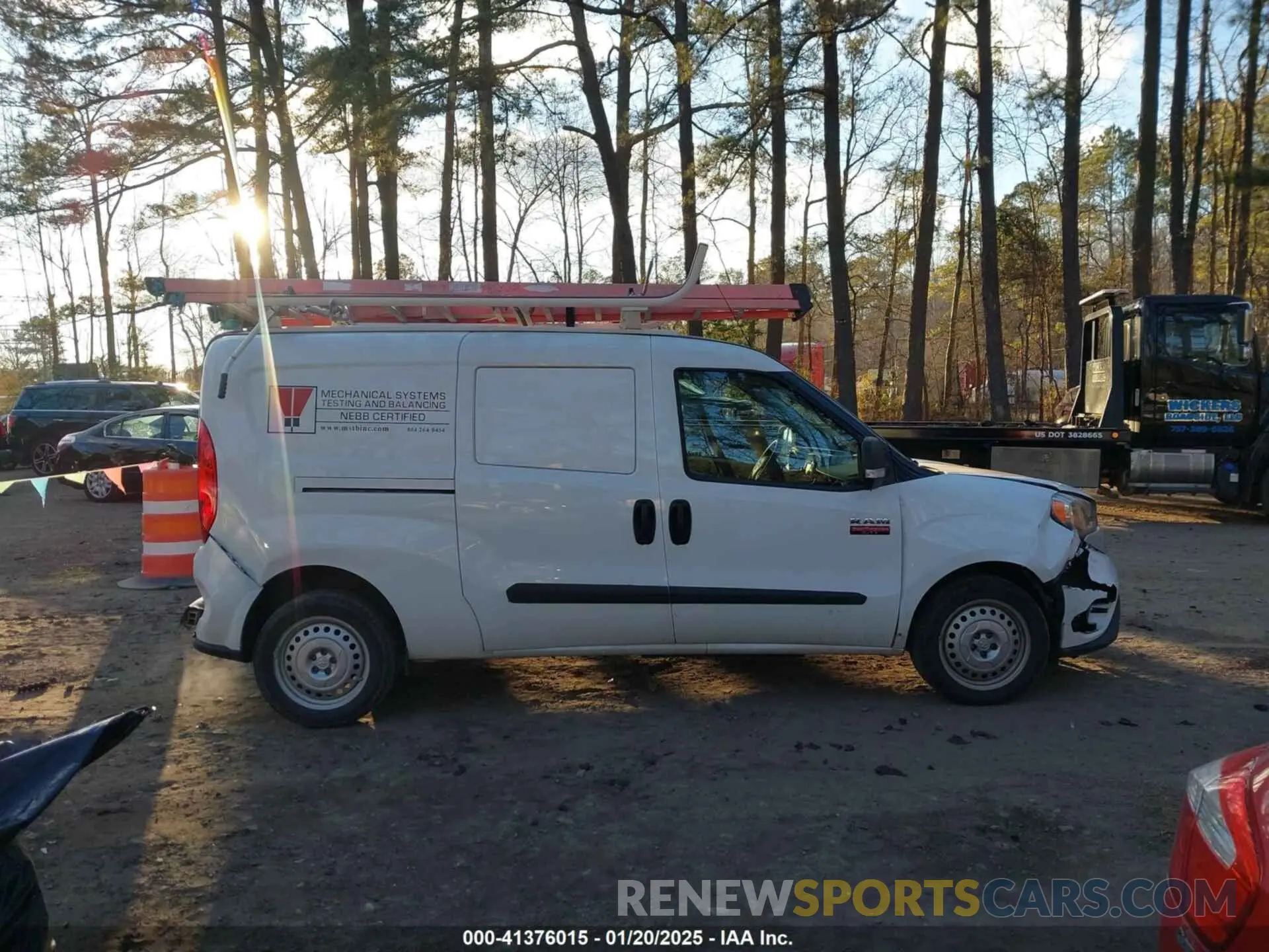13 Photograph of a damaged car ZFBHRFAB8N6W24485 RAM PROMASTER CITY 2022