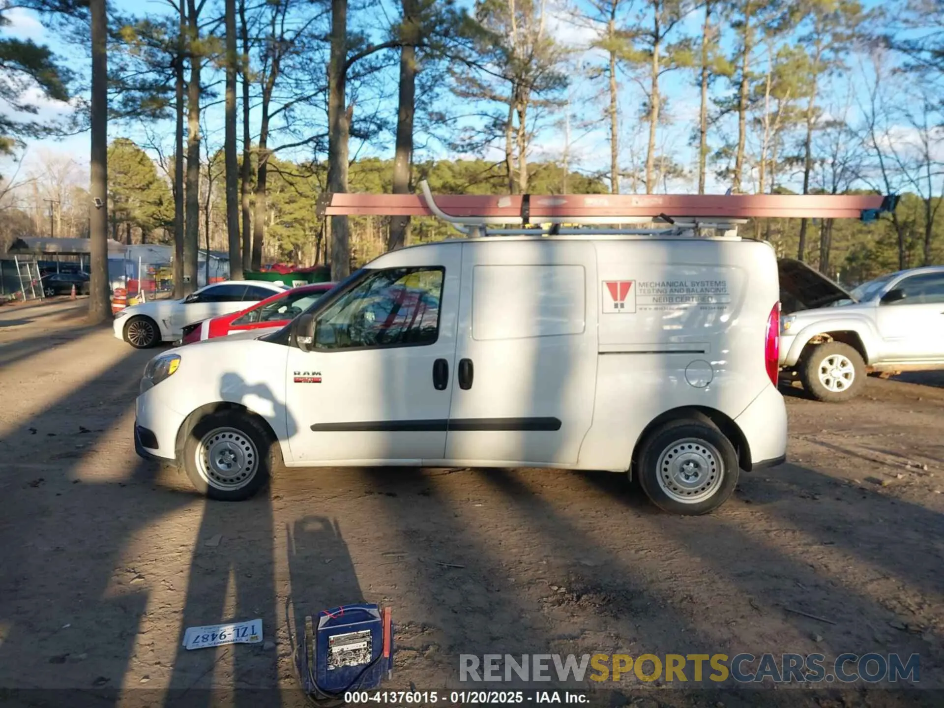 14 Photograph of a damaged car ZFBHRFAB8N6W24485 RAM PROMASTER CITY 2022