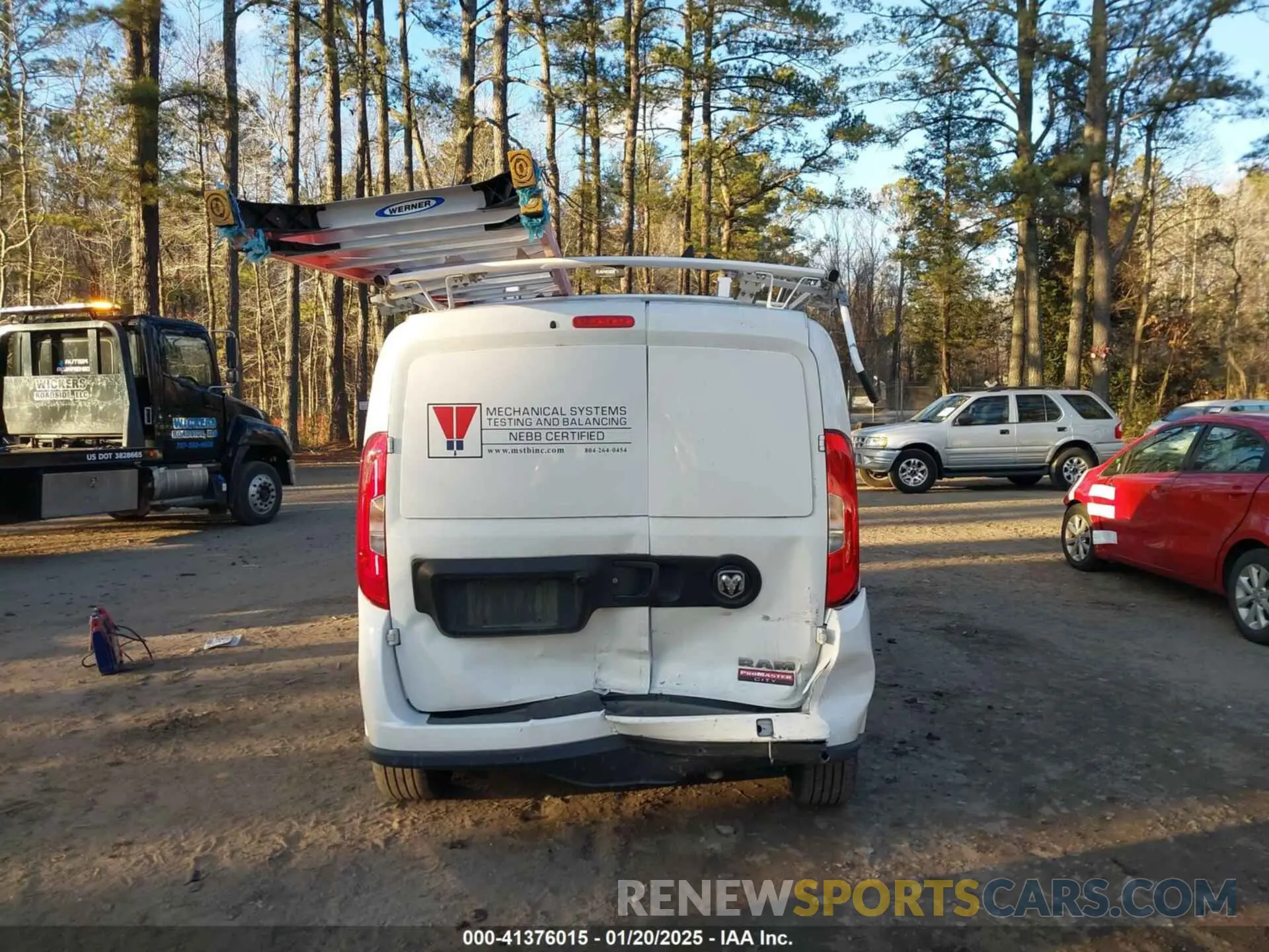 16 Photograph of a damaged car ZFBHRFAB8N6W24485 RAM PROMASTER CITY 2022