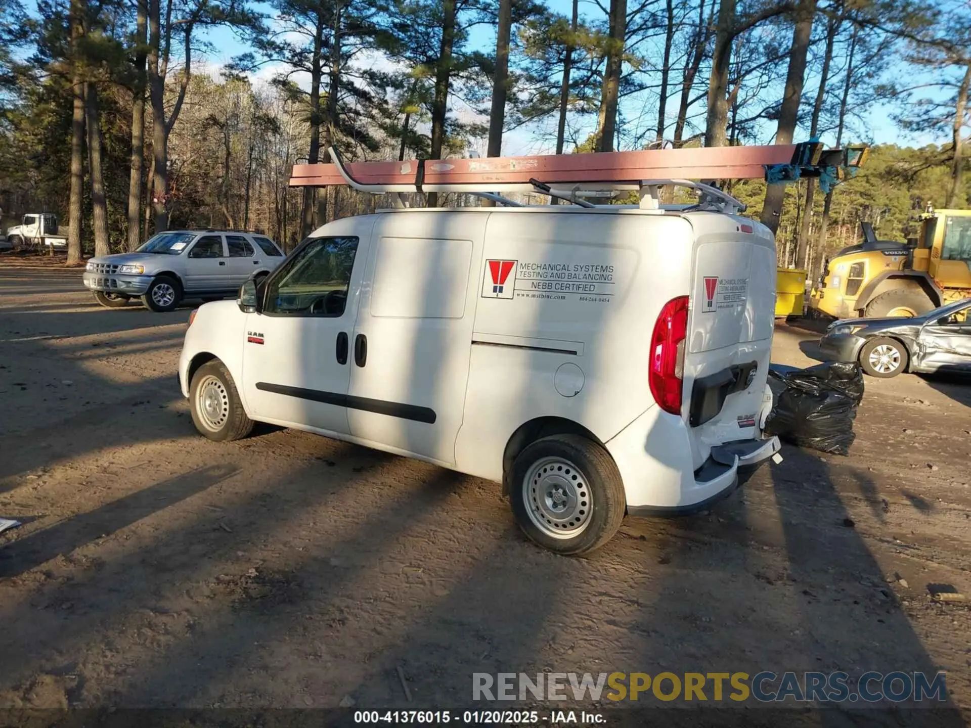 3 Photograph of a damaged car ZFBHRFAB8N6W24485 RAM PROMASTER CITY 2022