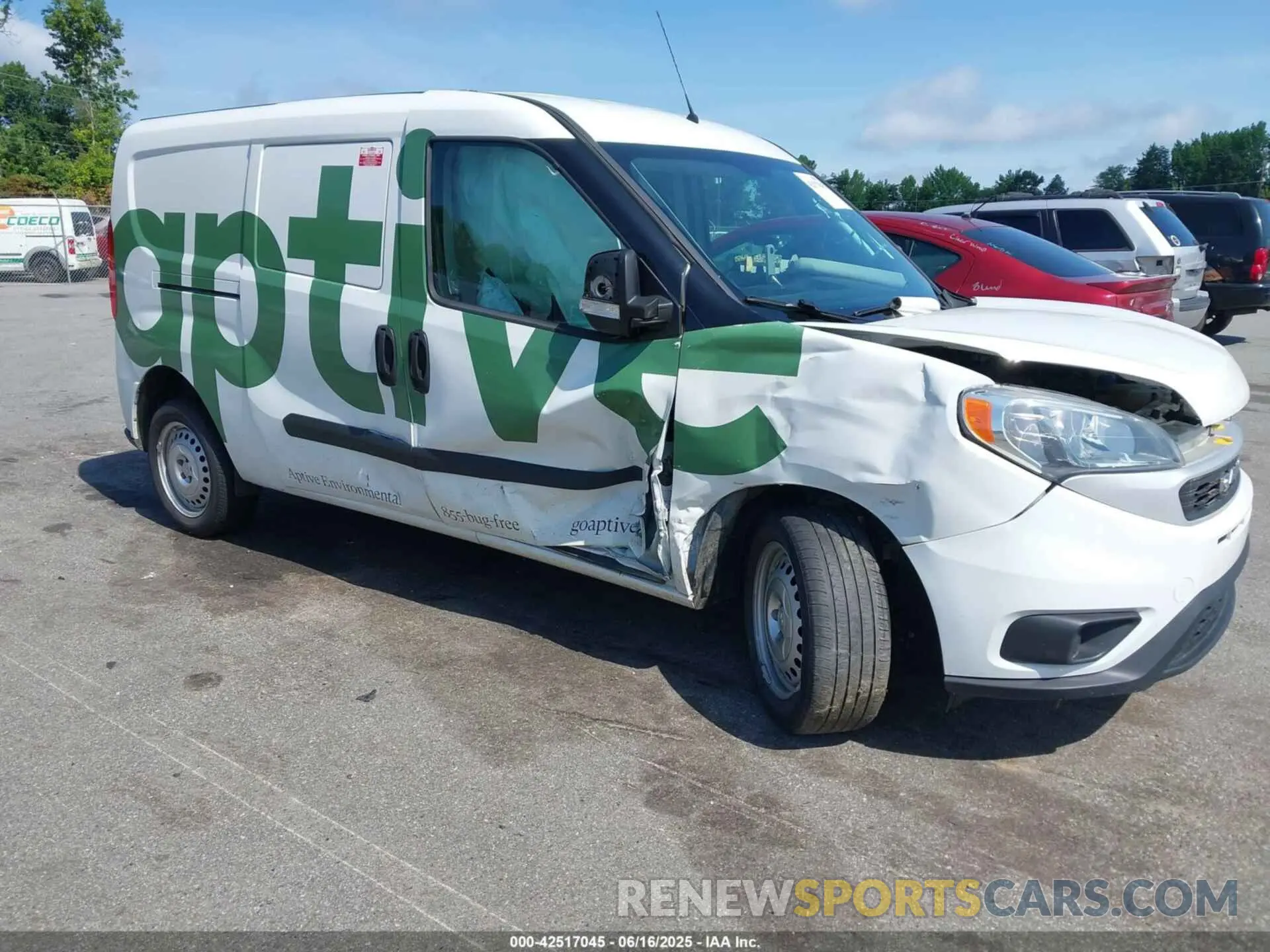 1 Photograph of a damaged car ZFBHRFABXN6W22317 RAM PROMASTER CITY 2022
