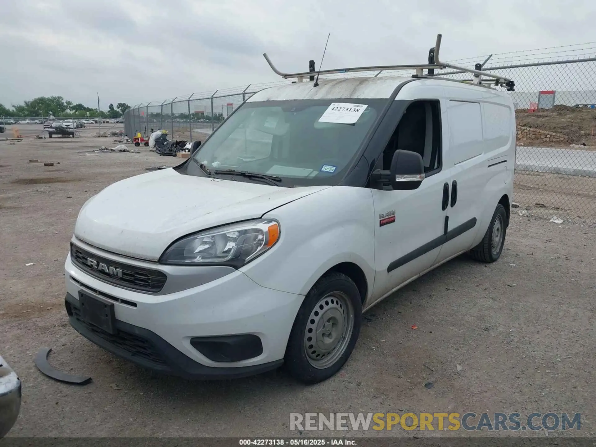 2 Photograph of a damaged car ZFBHRFABXN6W53275 RAM PROMASTER CITY 2022