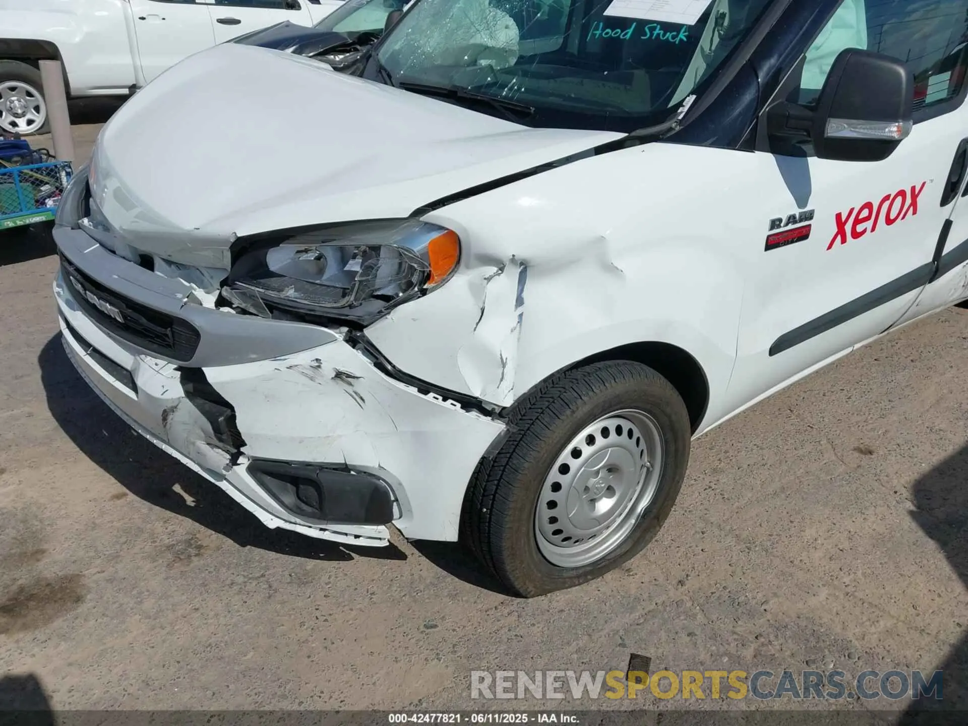 6 Photograph of a damaged car ZFBHRFABXN6Y49104 RAM PROMASTER CITY 2022