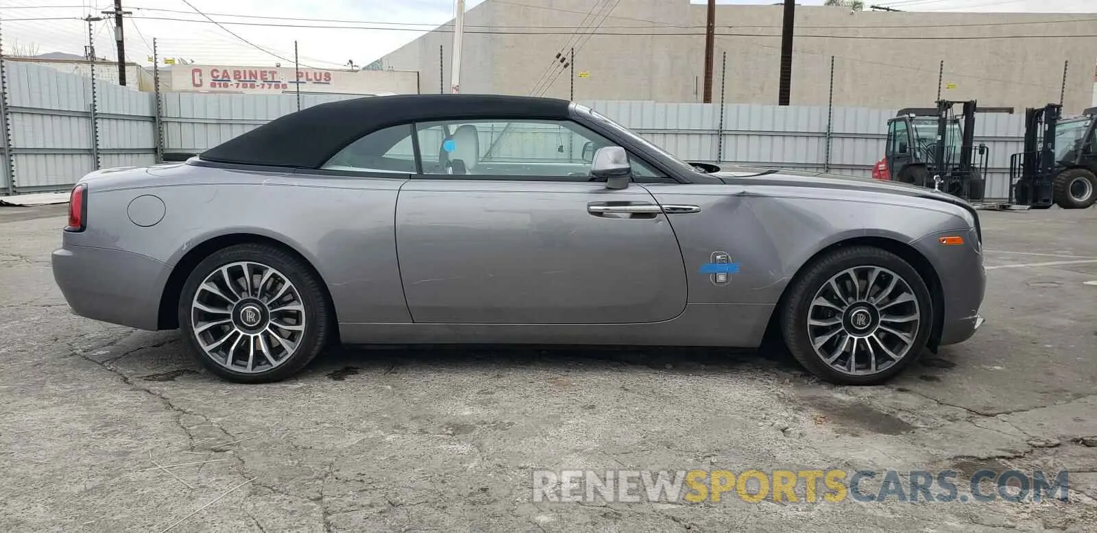 1 Photograph of a damaged car SCA666D51KU118224 ROLLS-ROYCE DAWN 2019