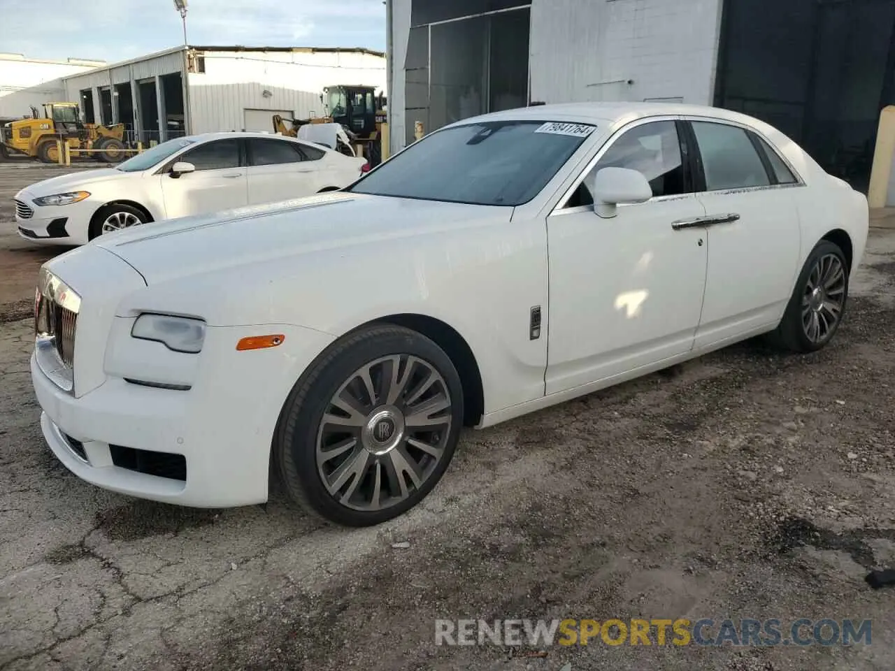 1 Photograph of a damaged car SCAFK4C02LU201085 ROLLS-ROYCE GHOST 2020