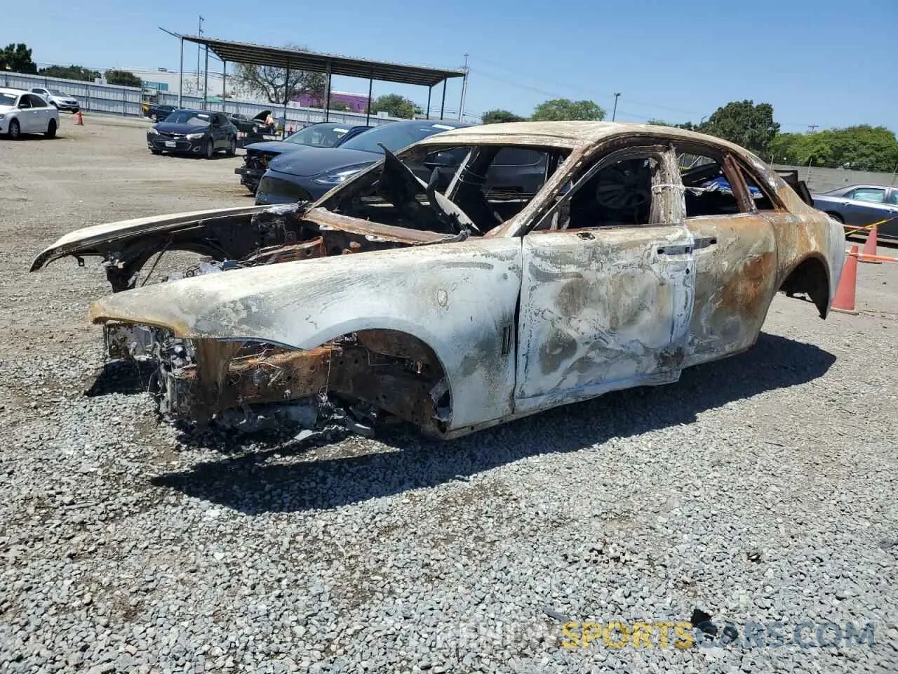 1 Photograph of a damaged car SCAFK4C04LUX54823 ROLLS-ROYCE GHOST 2020