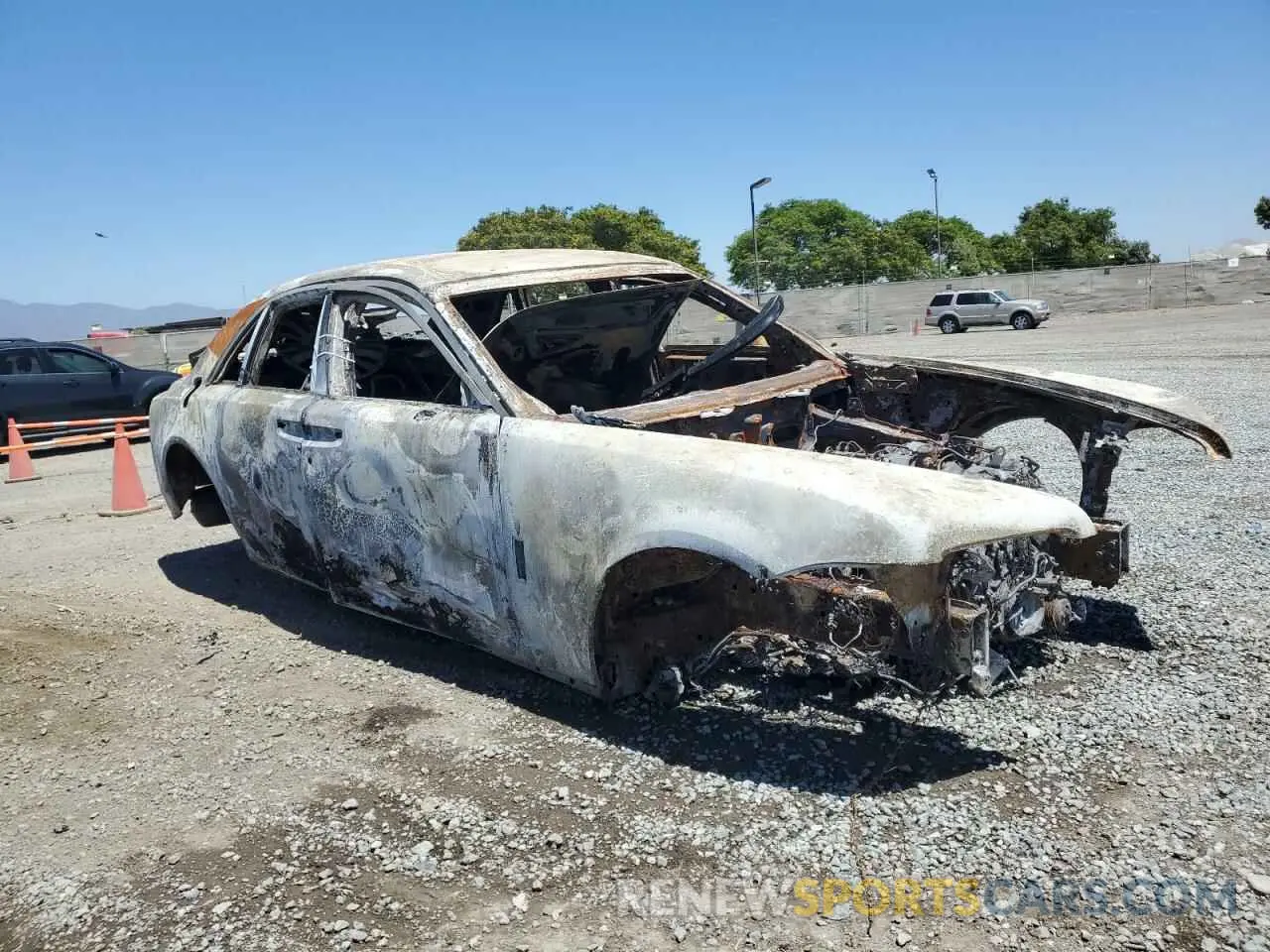4 Photograph of a damaged car SCAFK4C04LUX54823 ROLLS-ROYCE GHOST 2020