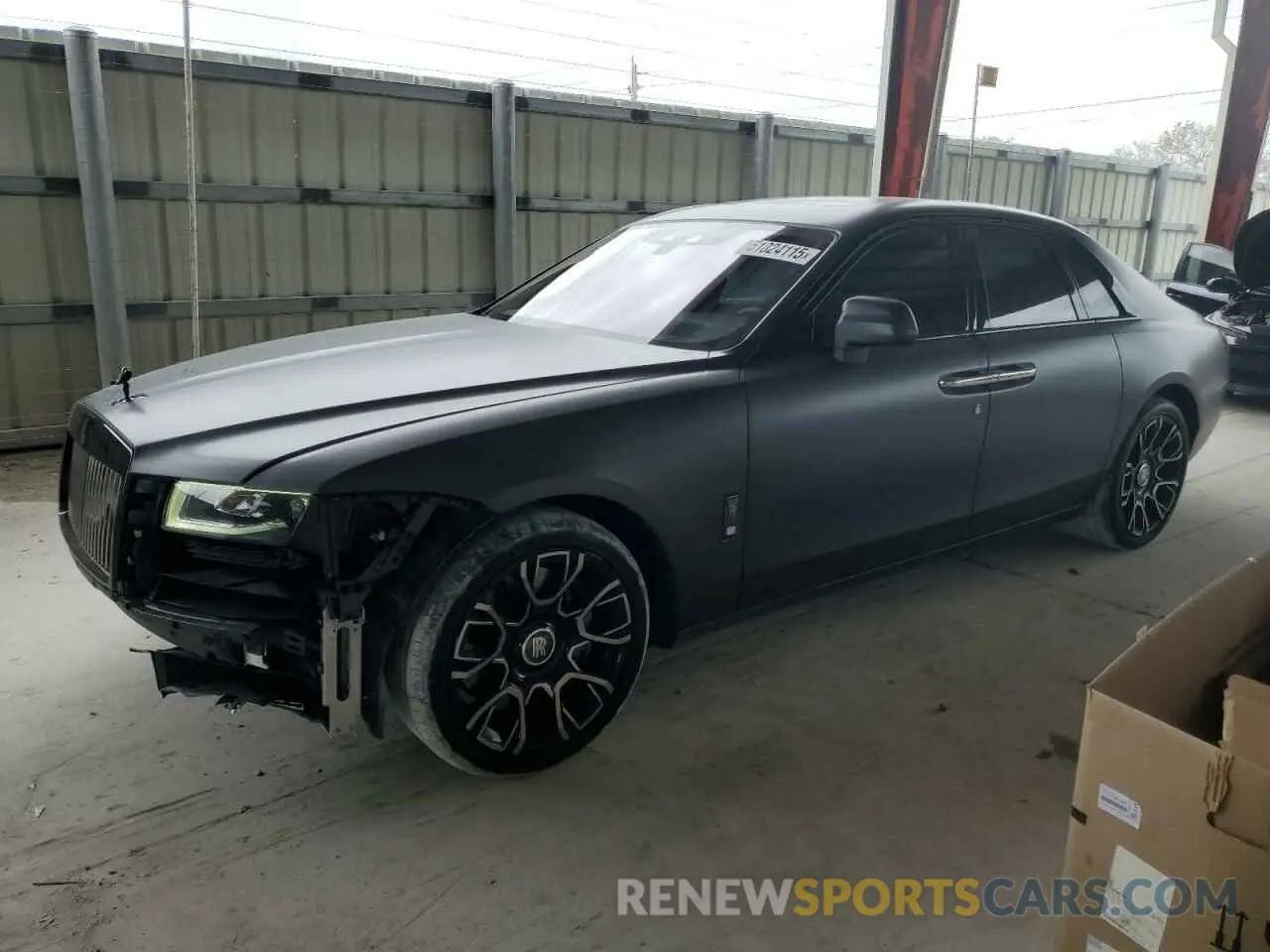 1 Photograph of a damaged car SCATD6C06NU212795 ROLLS-ROYCE GHOST 2022