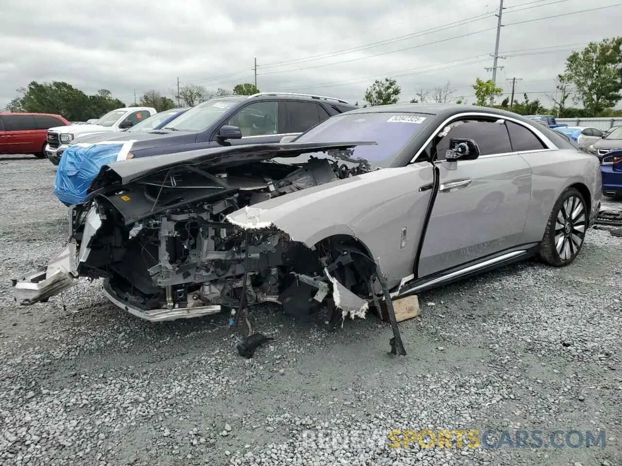 1 Photograph of a damaged car SCATK2C08RU225732 ROLLS-ROYCE SPECTRE 2024