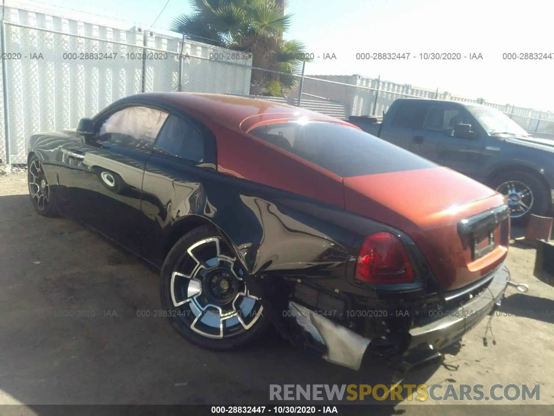 3 Photograph of a damaged car SCA665C53KUX87140 ROLLS-ROYCE WRAITH 2019