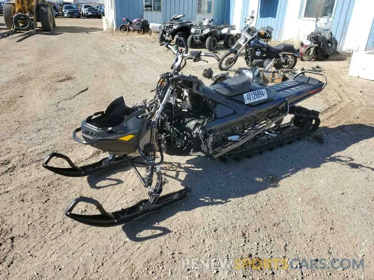 2 Photograph of a damaged car 2BPSTJMA1MV000438 SKI DOO SNOWMOBILE 2021