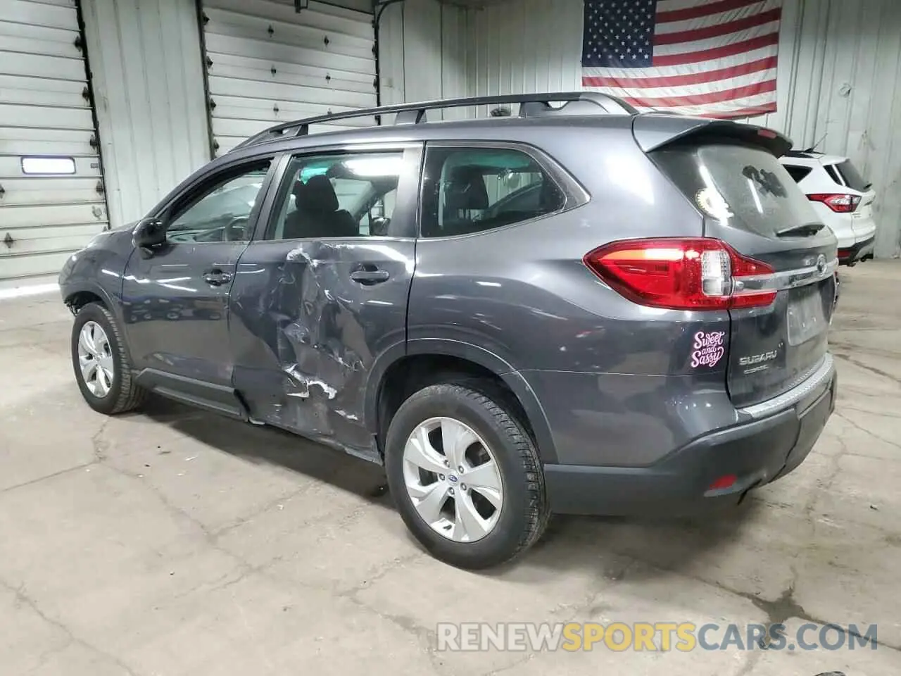 2 Photograph of a damaged car 4S4WMAAD4K3423845 SUBARU ASCENT 2019