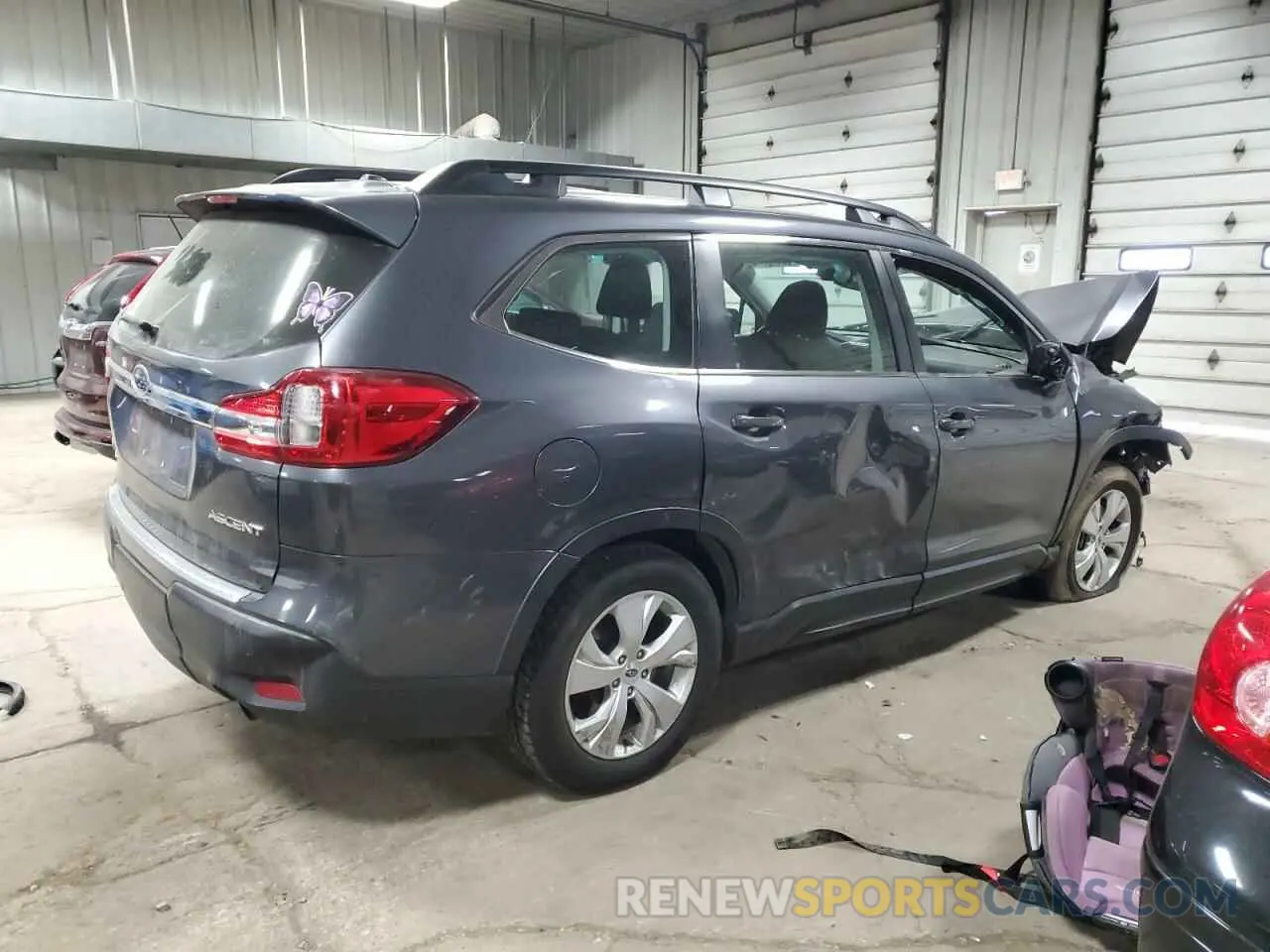 3 Photograph of a damaged car 4S4WMAAD4K3423845 SUBARU ASCENT 2019