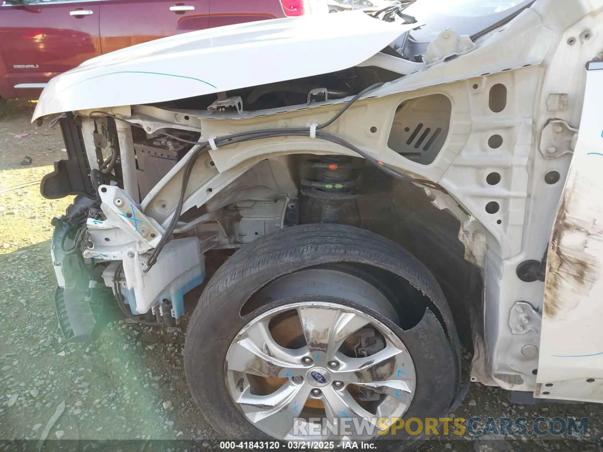 6 Photograph of a damaged car 4S4WMAAD7K3455916 SUBARU ASCENT 2019