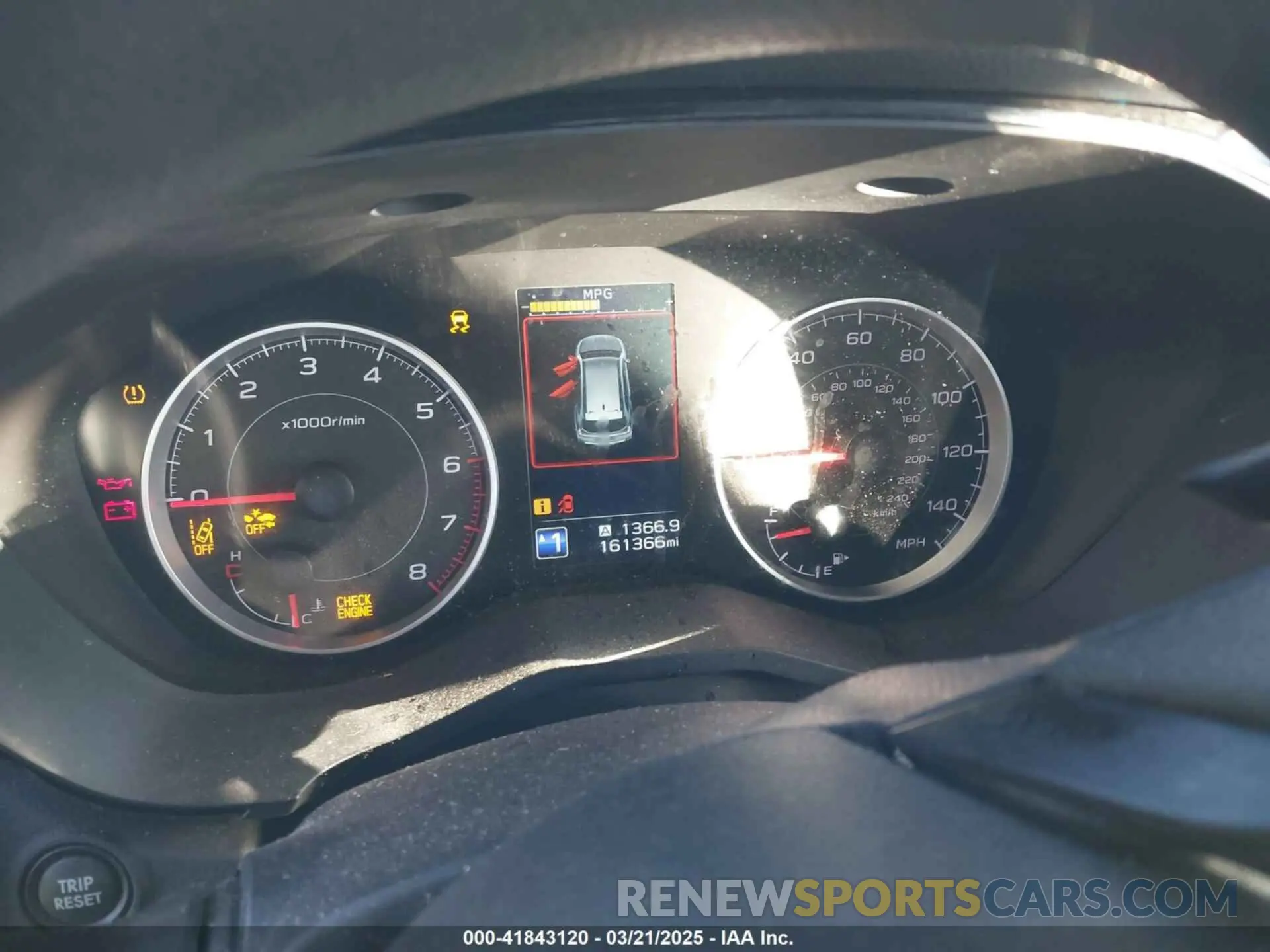 7 Photograph of a damaged car 4S4WMAAD7K3455916 SUBARU ASCENT 2019