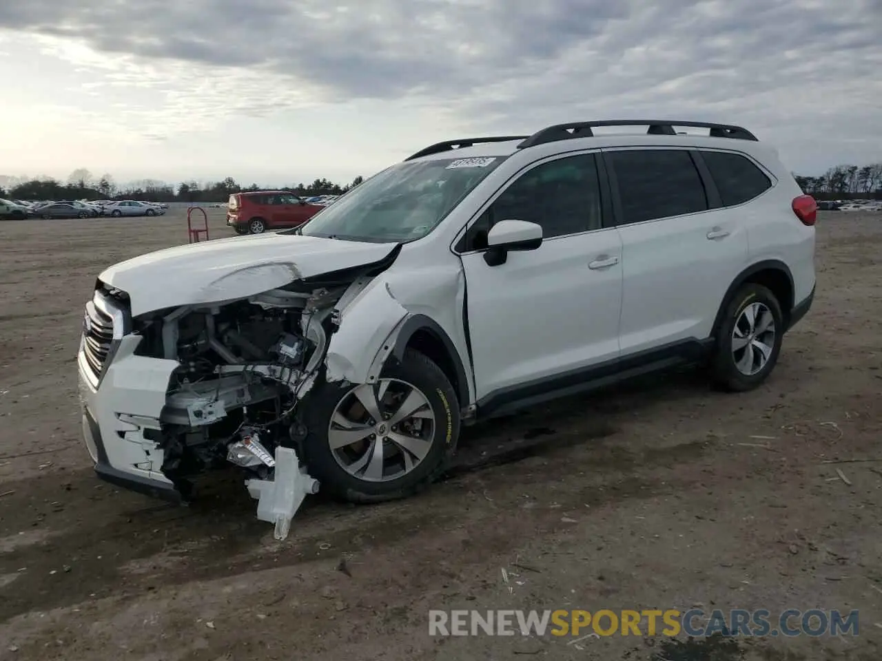 1 Photograph of a damaged car 4S4WMACD4K3443882 SUBARU ASCENT 2019