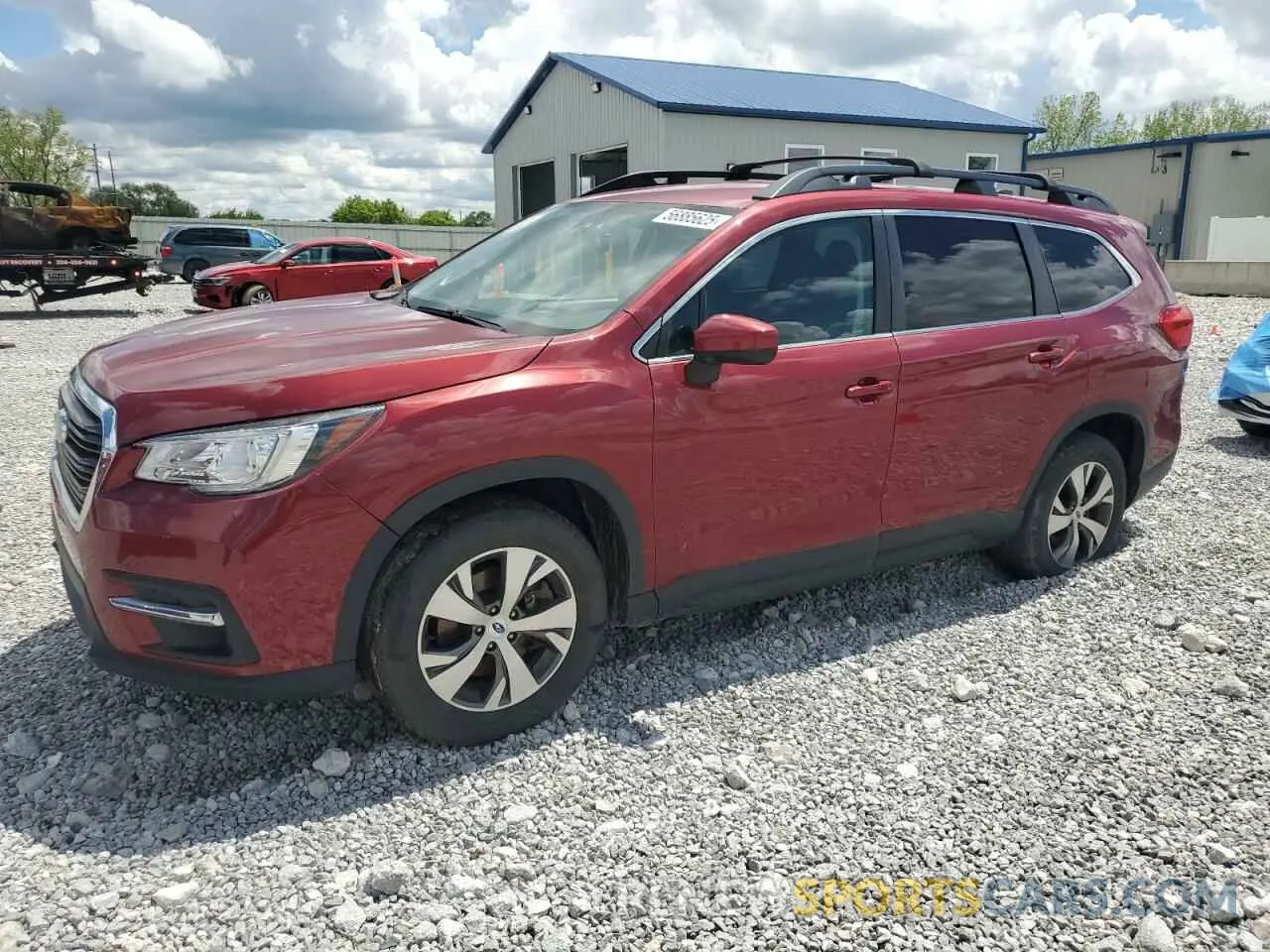 1 Photograph of a damaged car 4S4WMACD4K3476266 SUBARU ASCENT 2019