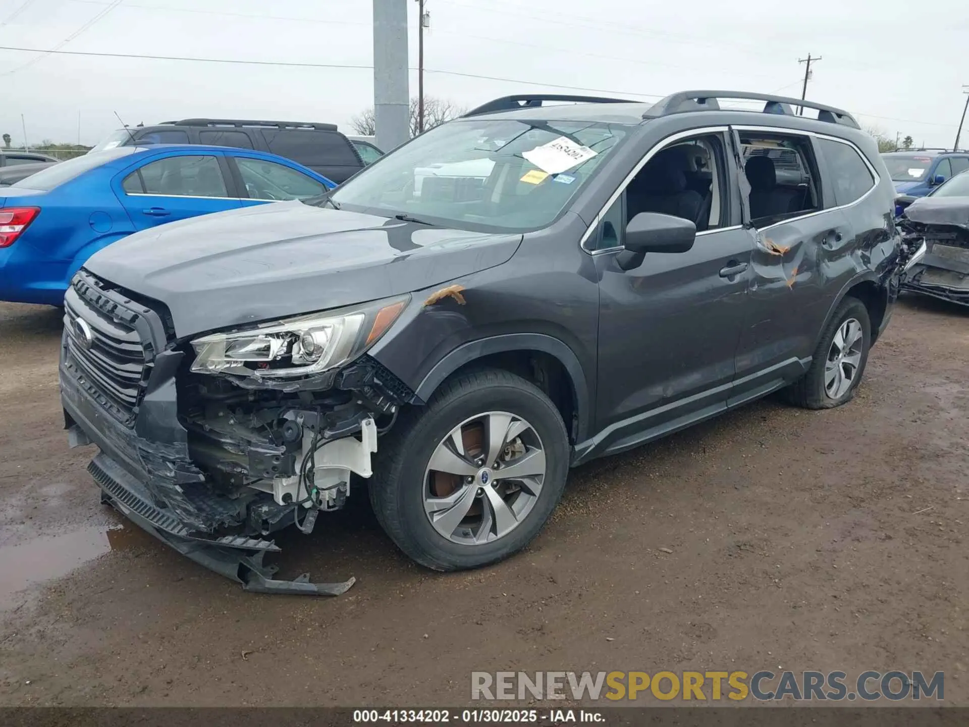 2 Photograph of a damaged car 4S4WMACD8K3407015 SUBARU ASCENT 2019