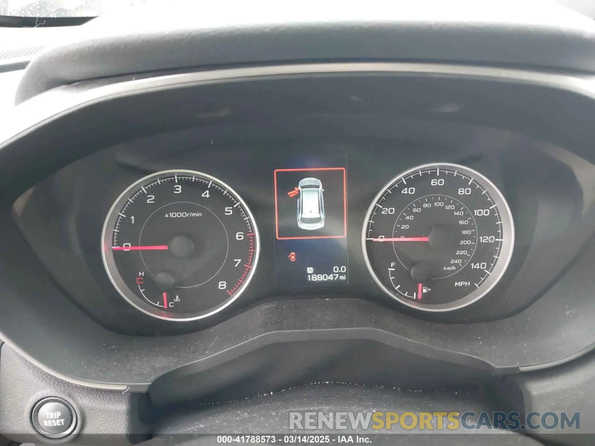 7 Photograph of a damaged car 4S4WMACD8K3489778 SUBARU ASCENT 2019