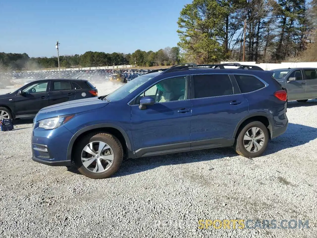 1 Photograph of a damaged car 4S4WMACDXK3449993 SUBARU ASCENT 2019