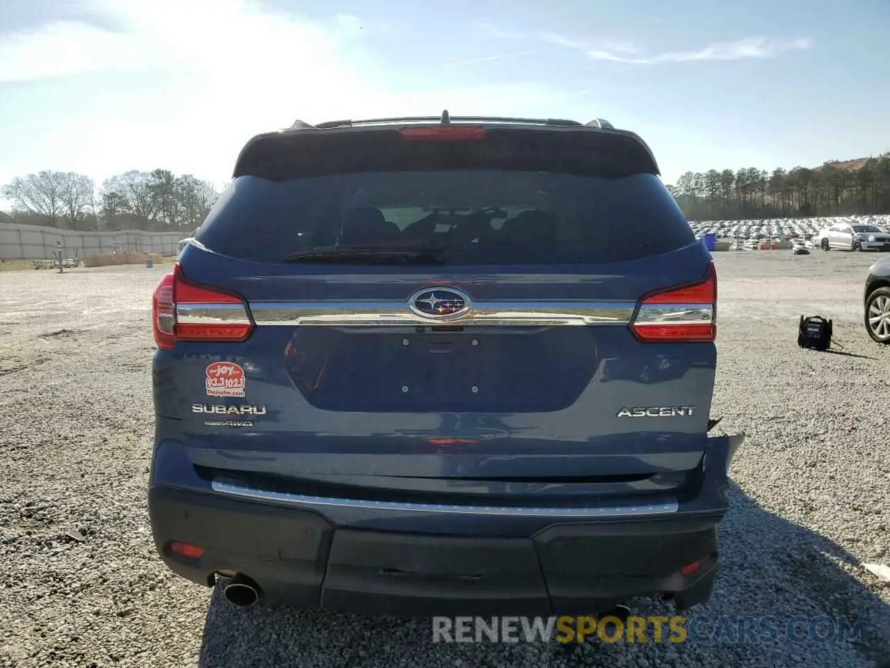 6 Photograph of a damaged car 4S4WMACDXK3449993 SUBARU ASCENT 2019