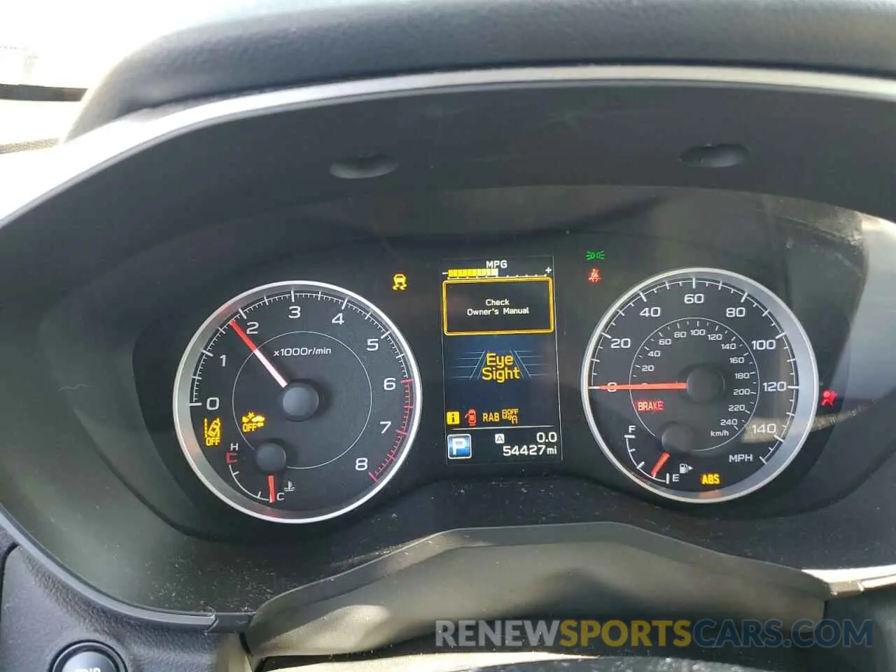 9 Photograph of a damaged car 4S4WMACDXK3449993 SUBARU ASCENT 2019