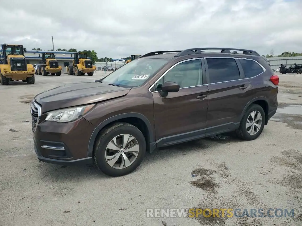 1 Photograph of a damaged car 4S4WMAFD0K3421261 SUBARU ASCENT 2019