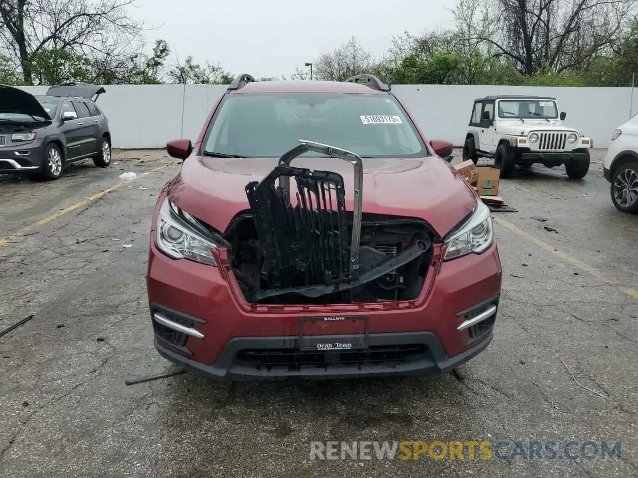 5 Photograph of a damaged car 4S4WMAFD3K3423568 SUBARU ASCENT 2019