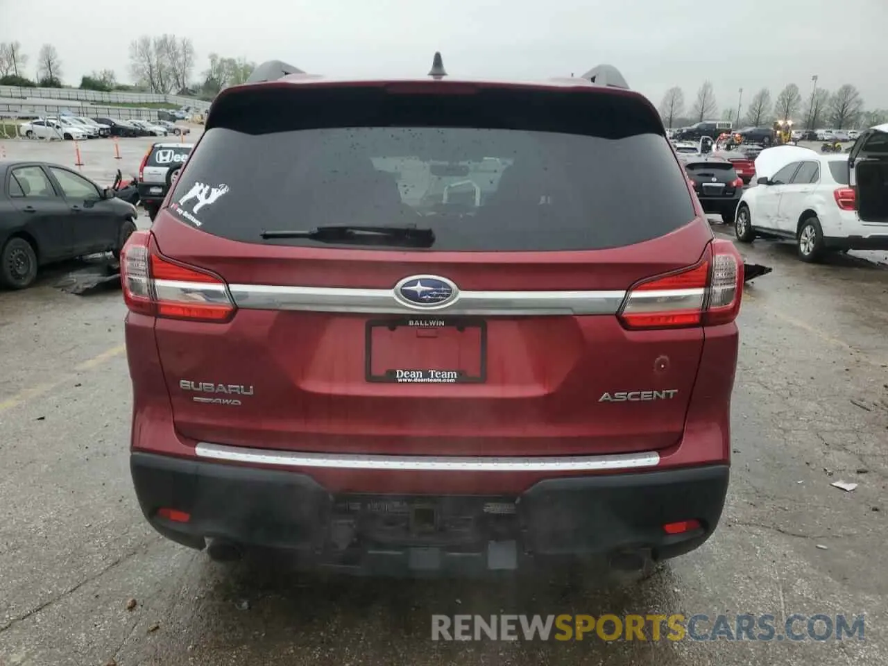 6 Photograph of a damaged car 4S4WMAFD3K3423568 SUBARU ASCENT 2019