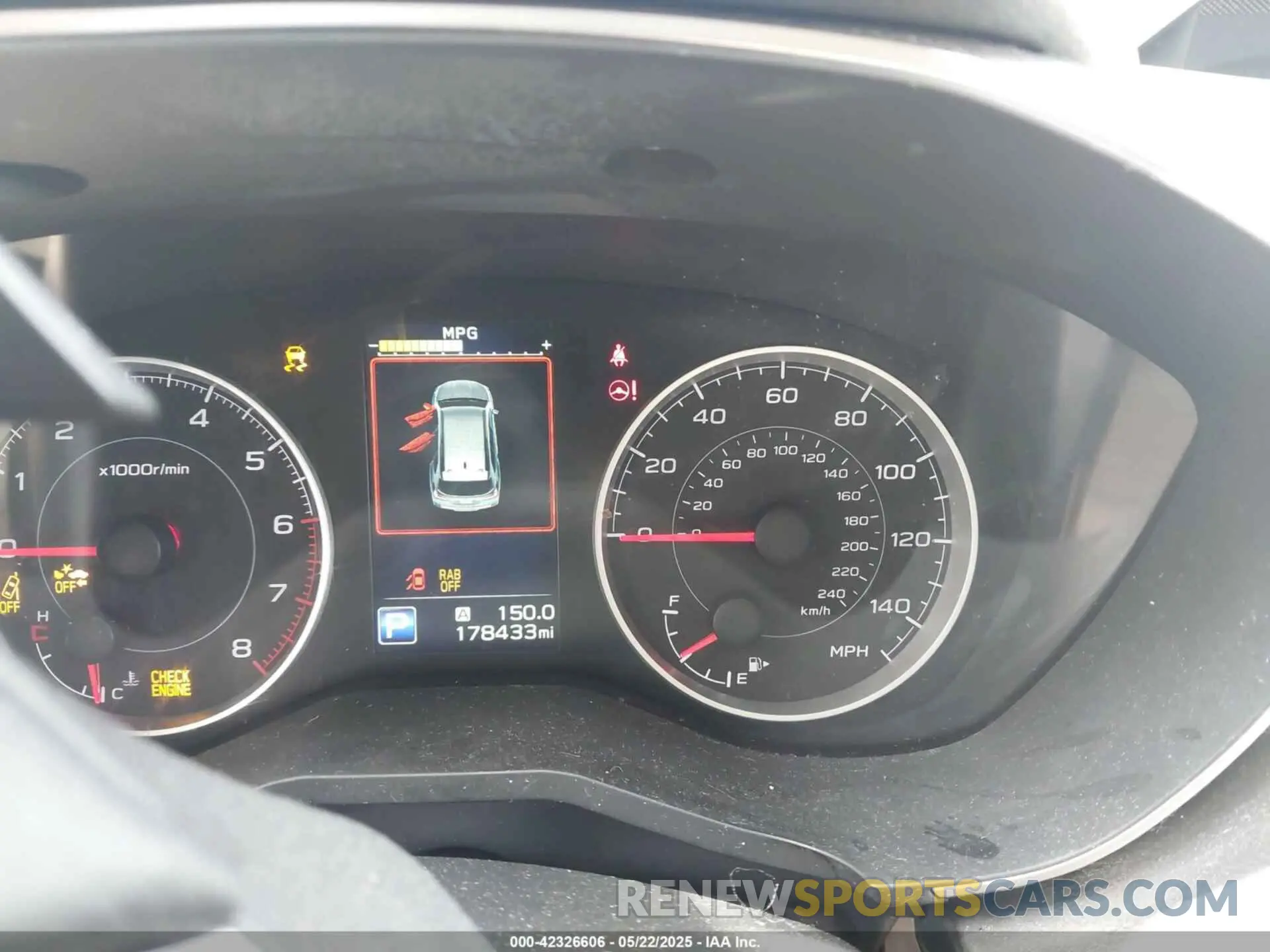 7 Photograph of a damaged car 4S4WMAFD3K3431590 SUBARU ASCENT 2019