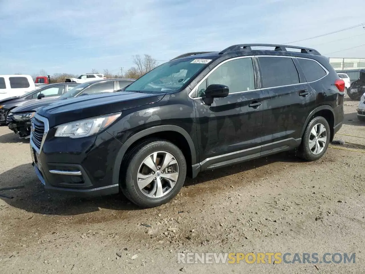 1 Photograph of a damaged car 4S4WMAFD5K3415150 SUBARU ASCENT 2019