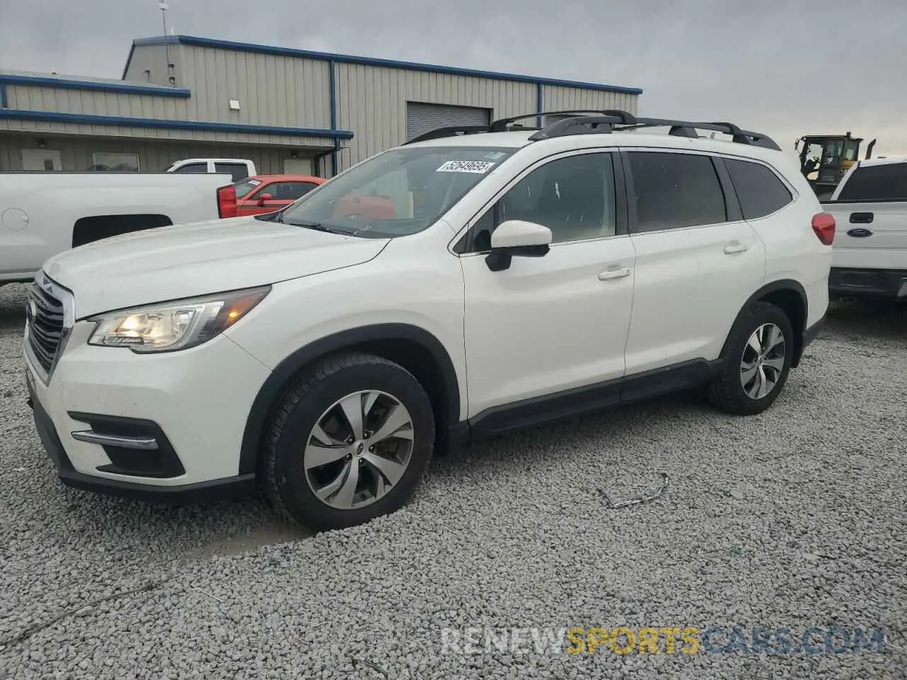 1 Photograph of a damaged car 4S4WMAFD5K3438573 SUBARU ASCENT 2019