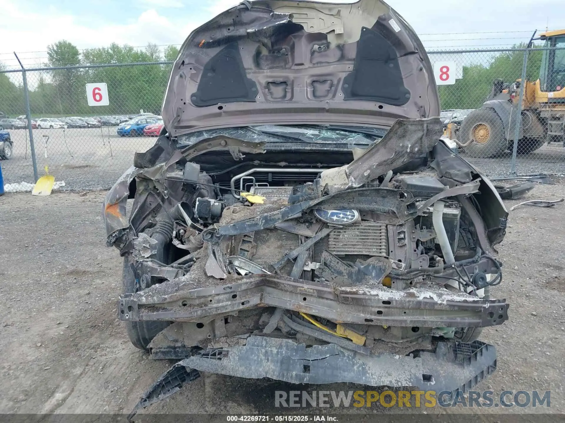 6 Photograph of a damaged car 4S4WMAFD6K3431745 SUBARU ASCENT 2019