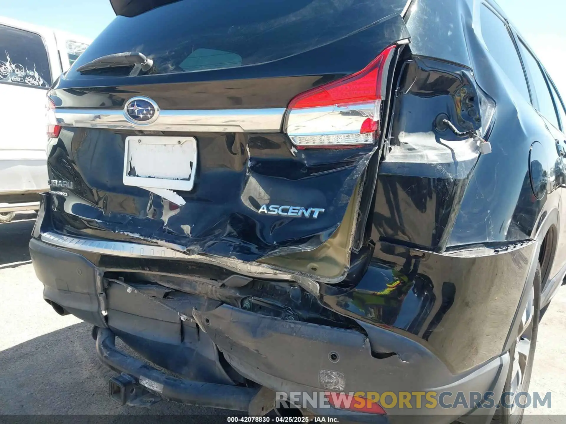 6 Photograph of a damaged car 4S4WMAFD7K3404604 SUBARU ASCENT 2019