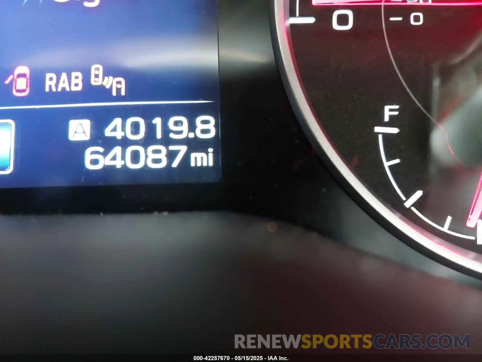 15 Photograph of a damaged car 4S4WMAFD9K3413983 SUBARU ASCENT 2019