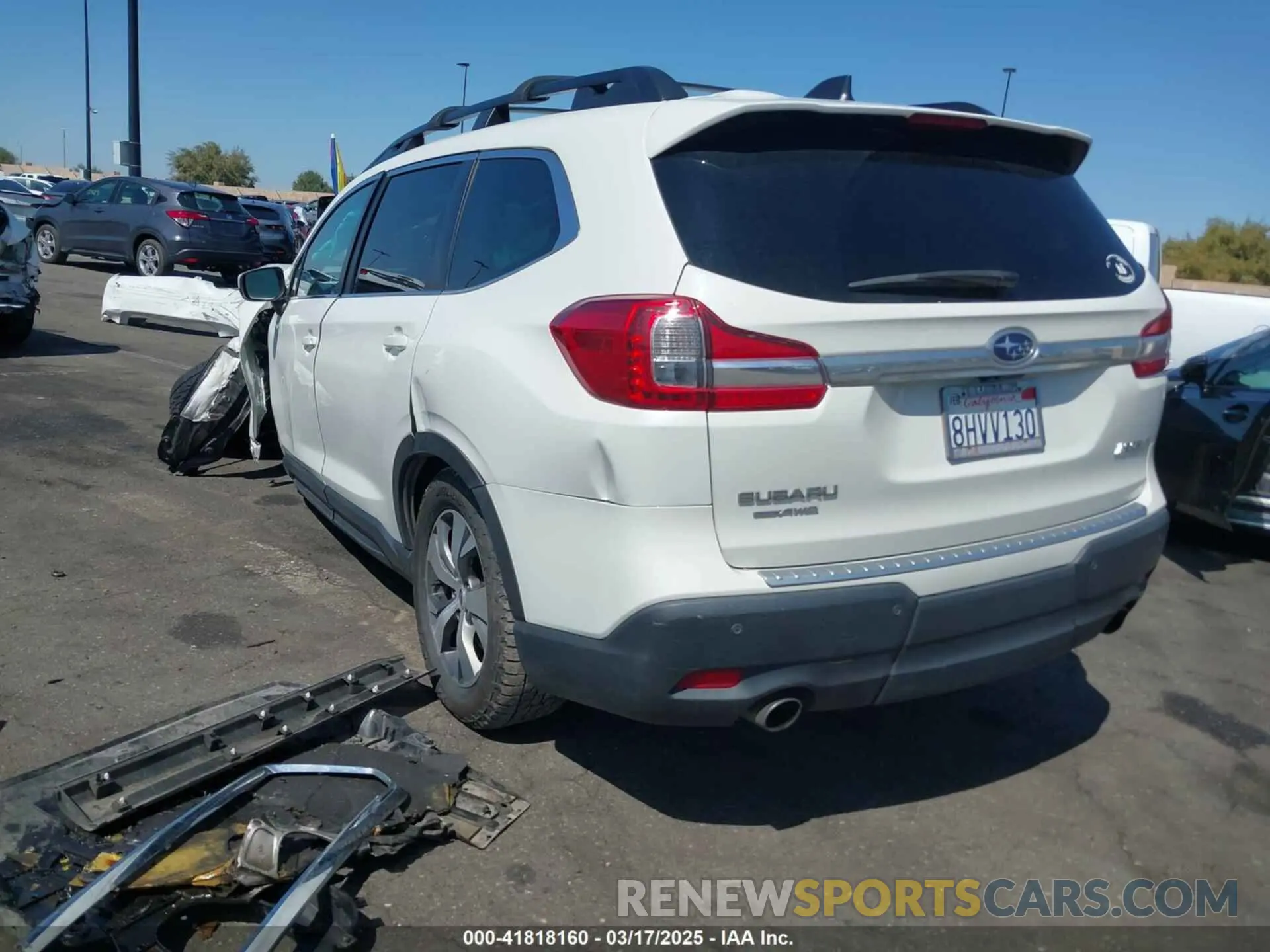 13 Photograph of a damaged car 4S4WMAFDXK3453733 SUBARU ASCENT 2019