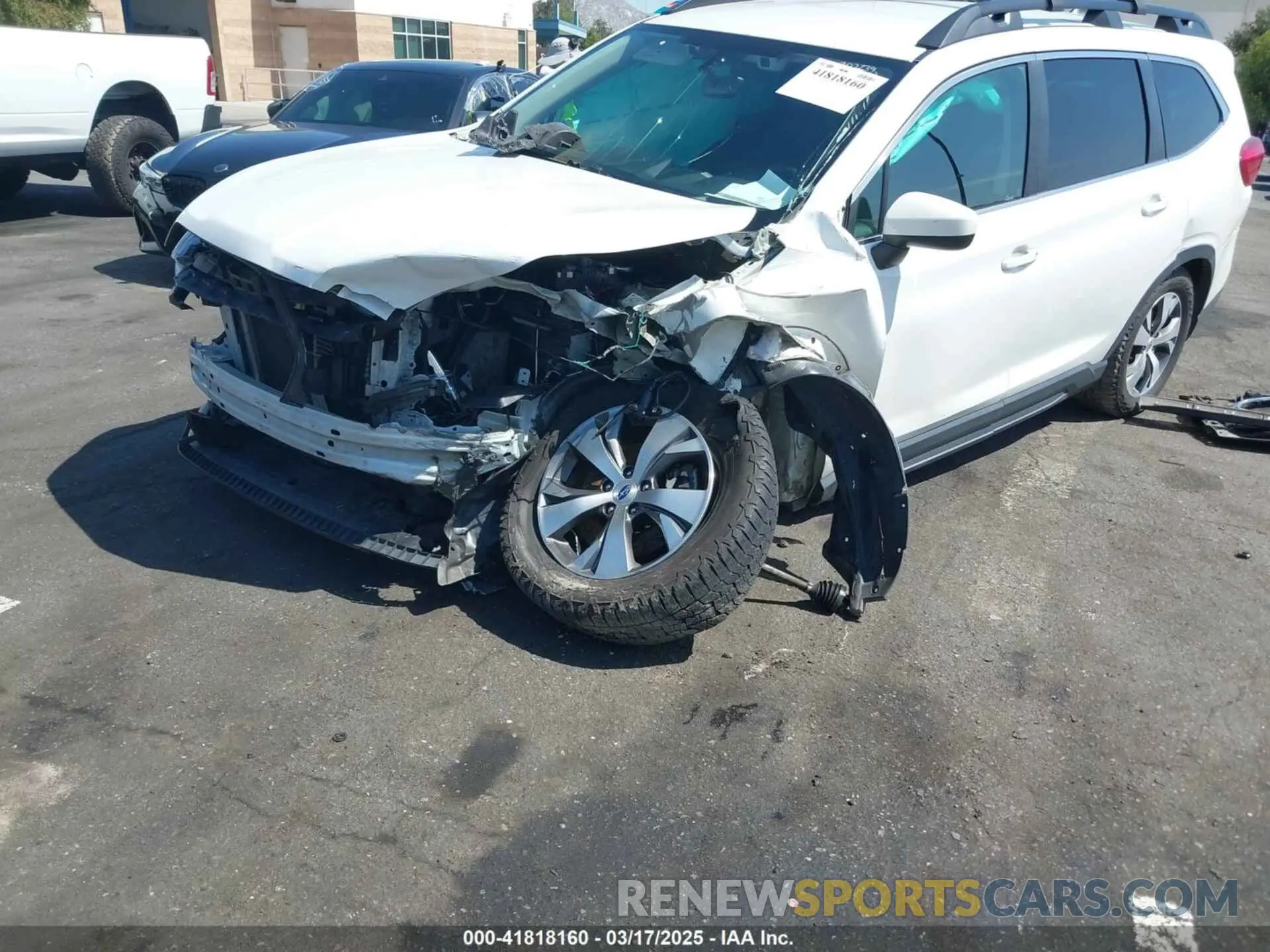 6 Photograph of a damaged car 4S4WMAFDXK3453733 SUBARU ASCENT 2019