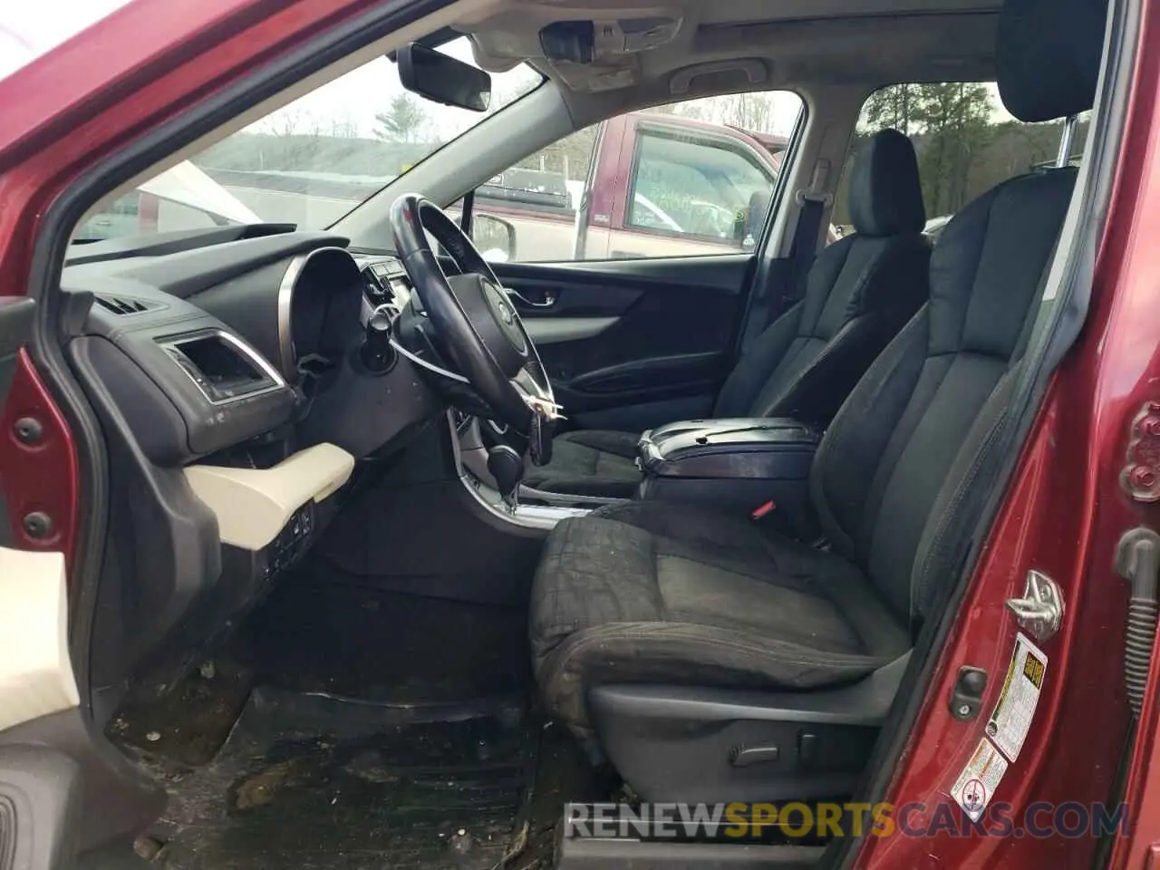 7 Photograph of a damaged car 4S4WMAHD1K3405356 SUBARU ASCENT 2019