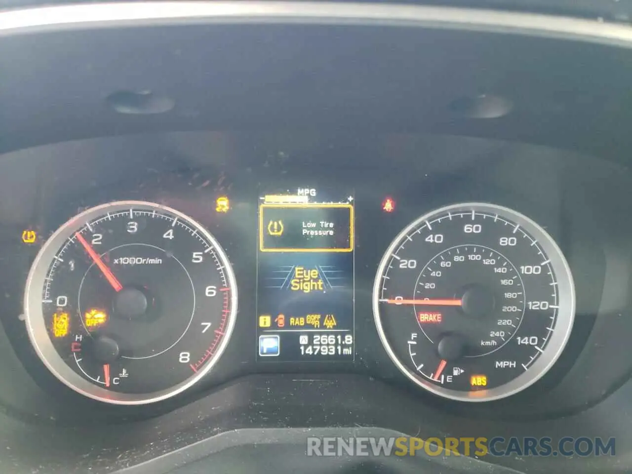 9 Photograph of a damaged car 4S4WMAHD1K3405356 SUBARU ASCENT 2019