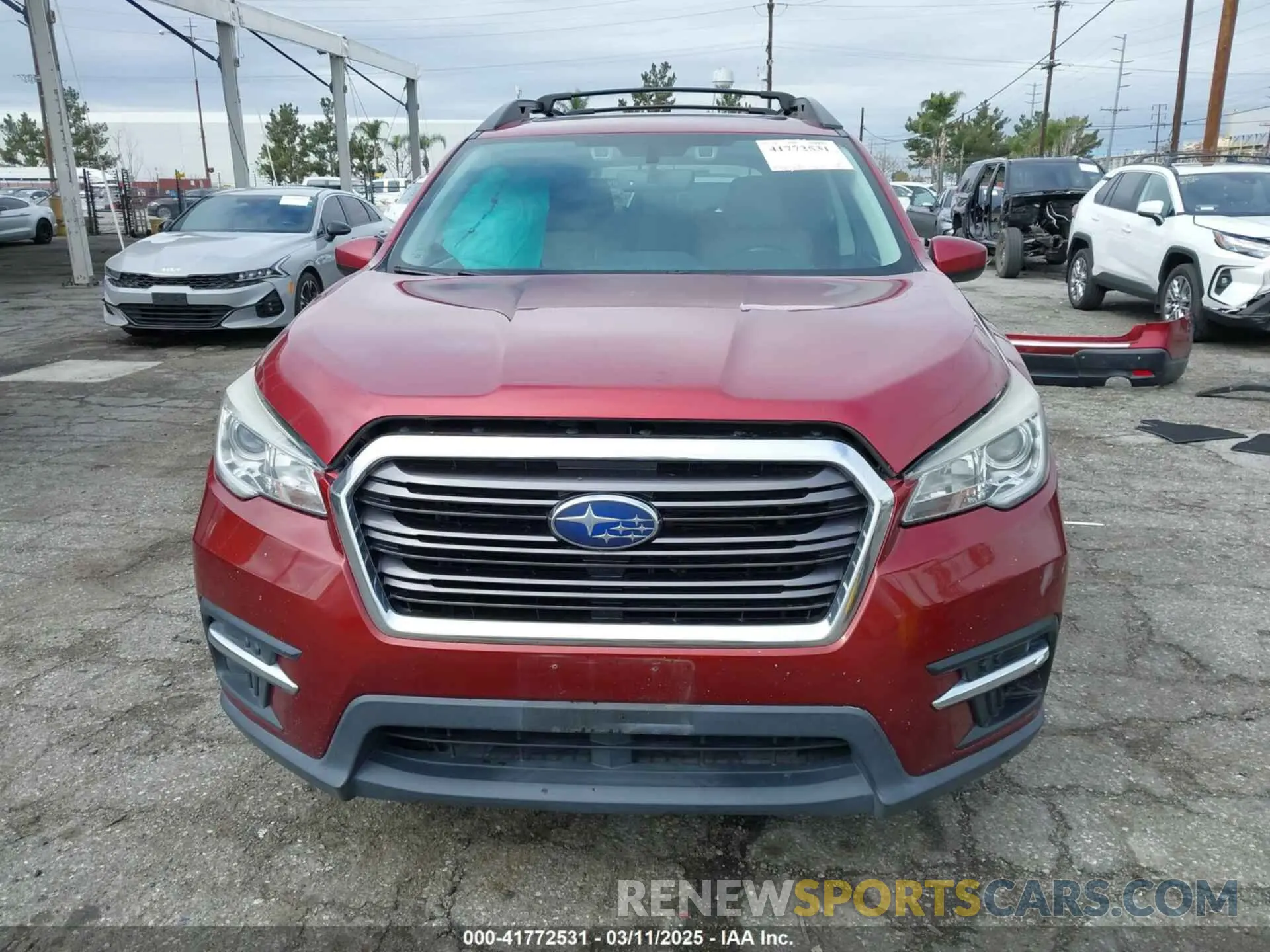 13 Photograph of a damaged car 4S4WMAHD3K3413152 SUBARU ASCENT 2019
