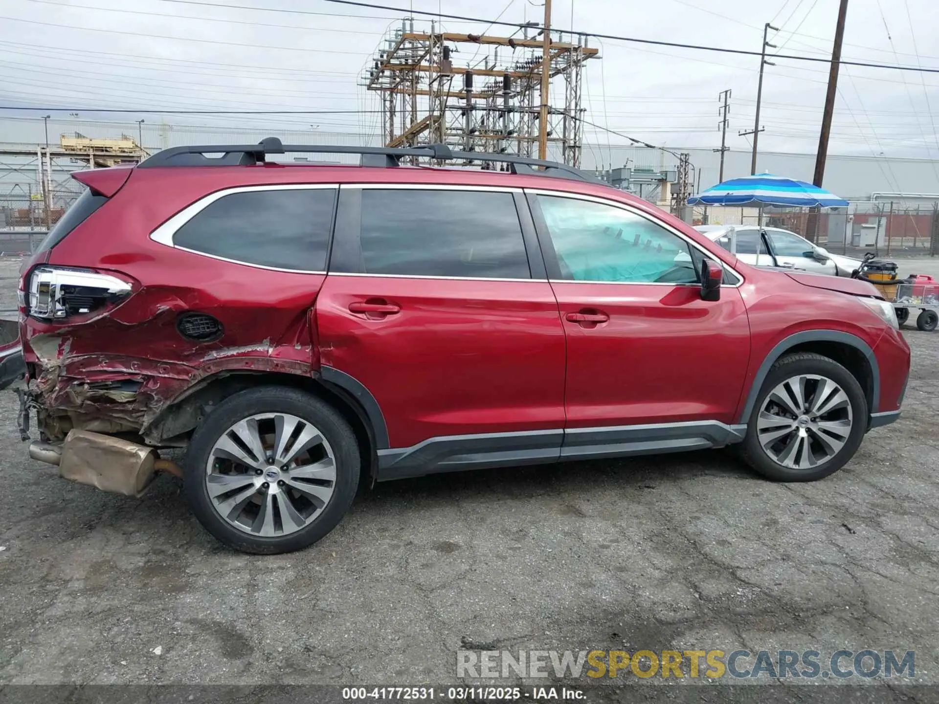 14 Photograph of a damaged car 4S4WMAHD3K3413152 SUBARU ASCENT 2019