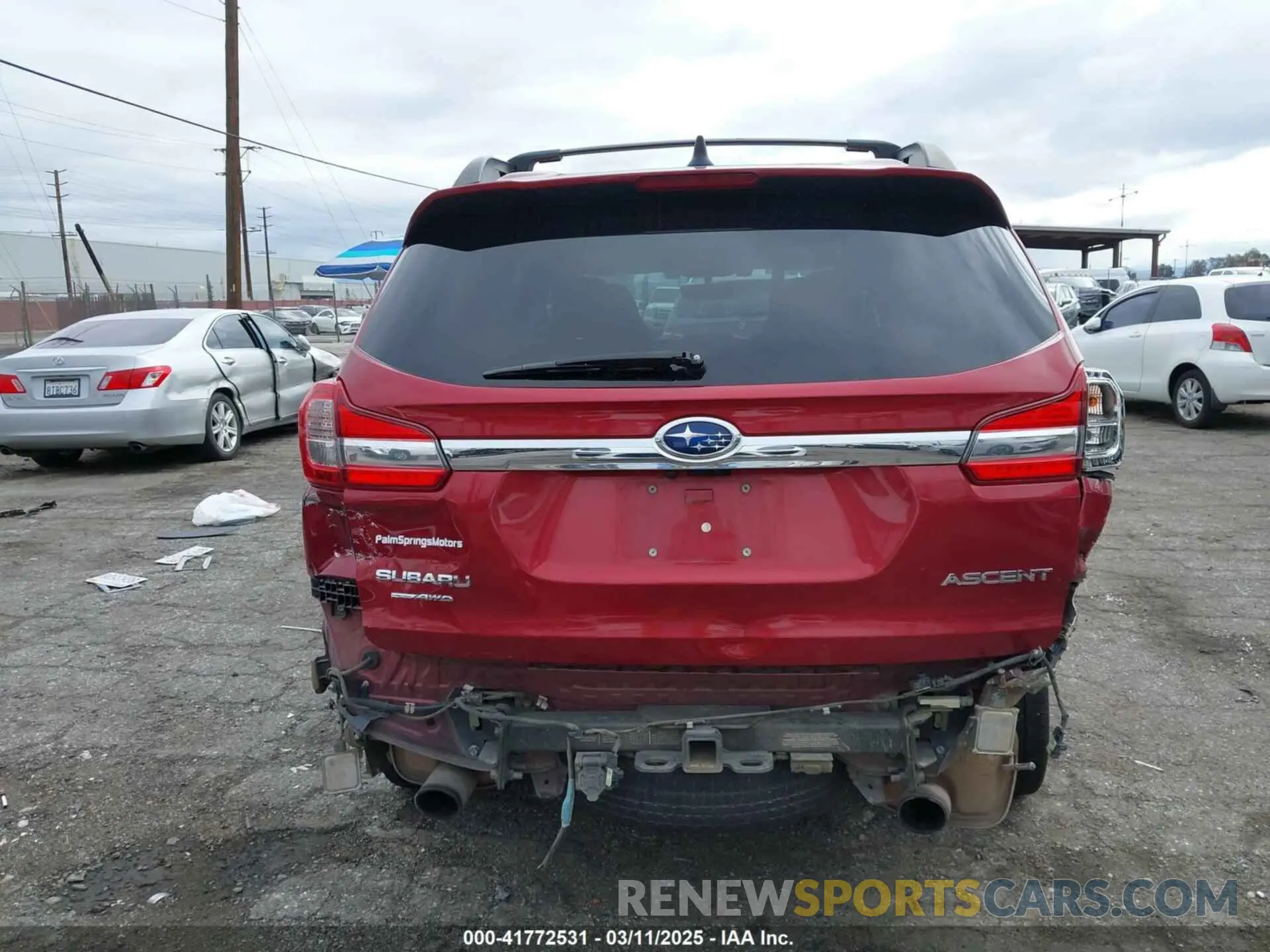17 Photograph of a damaged car 4S4WMAHD3K3413152 SUBARU ASCENT 2019