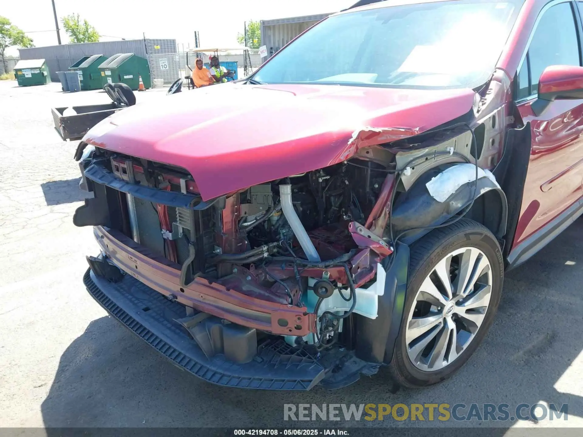 6 Photograph of a damaged car 4S4WMAHDXK3433088 SUBARU ASCENT 2019