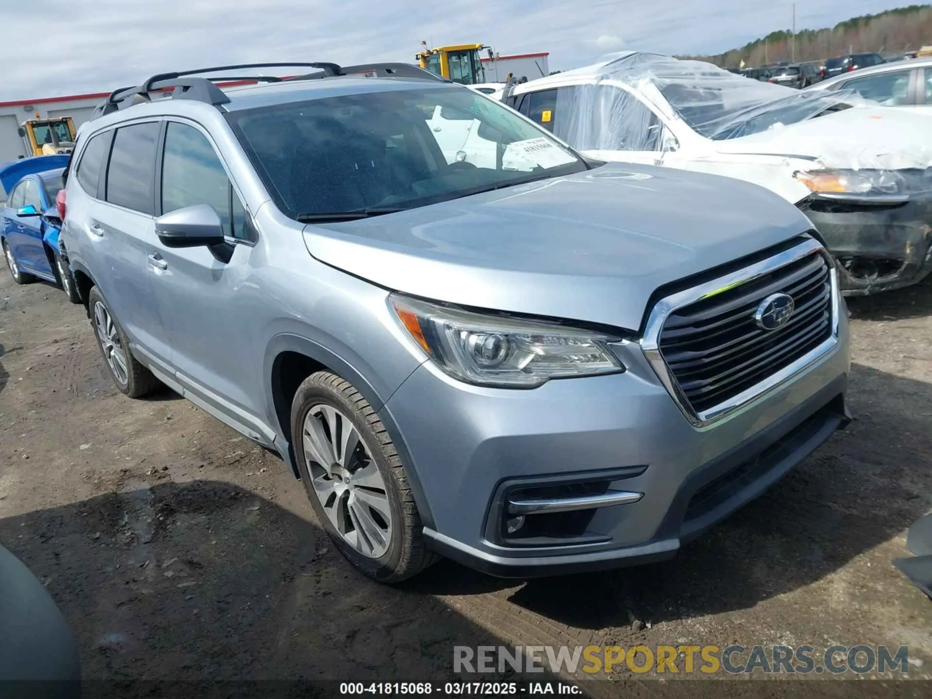 1 Photograph of a damaged car 4S4WMAJD0K3411076 SUBARU ASCENT 2019
