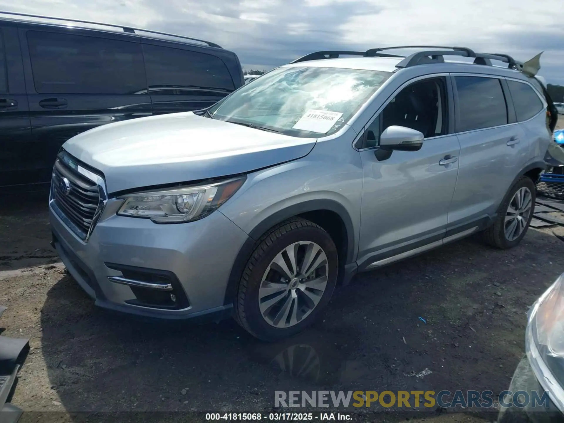 2 Photograph of a damaged car 4S4WMAJD0K3411076 SUBARU ASCENT 2019