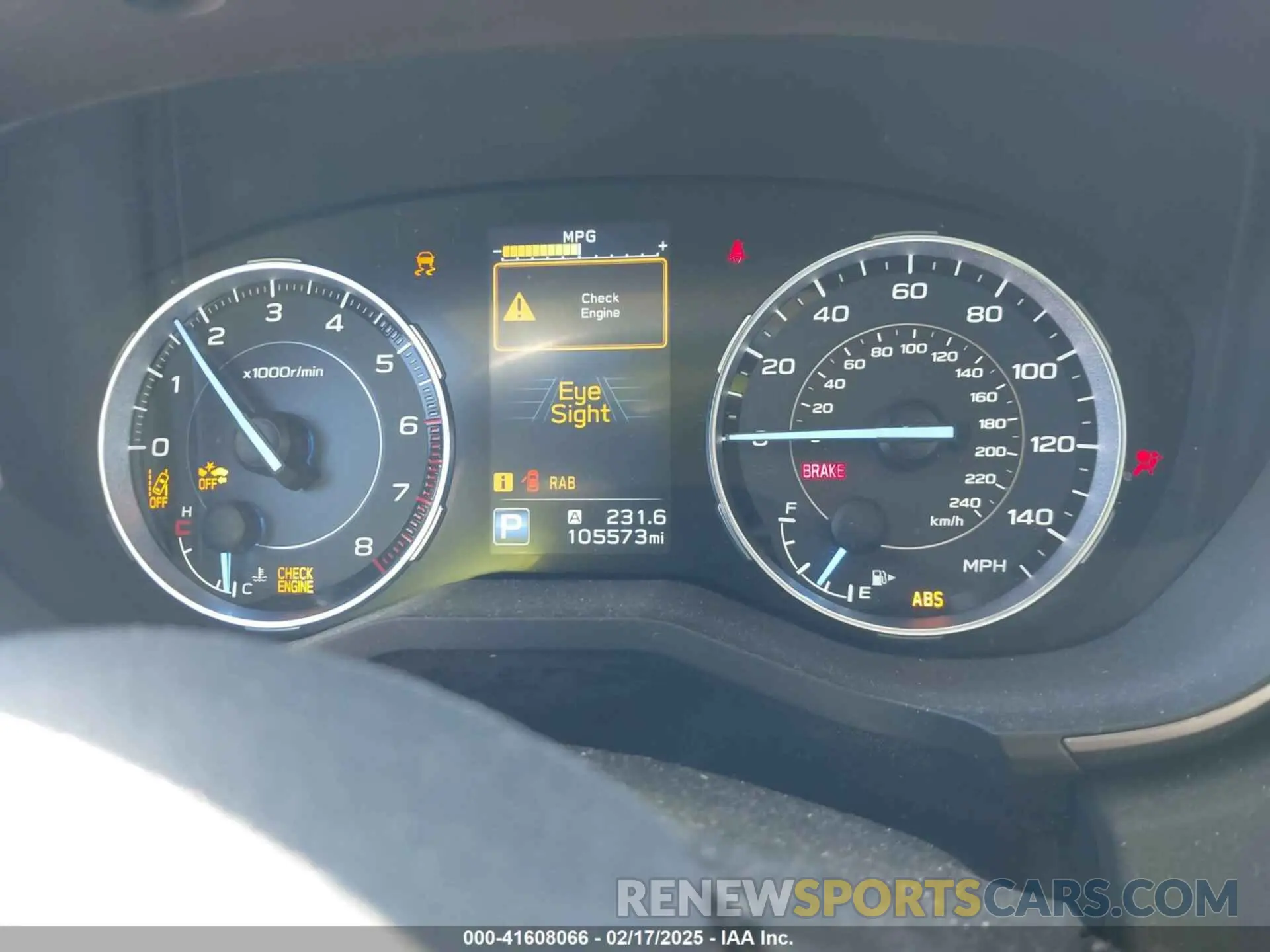 7 Photograph of a damaged car 4S4WMAJD2K3458870 SUBARU ASCENT 2019